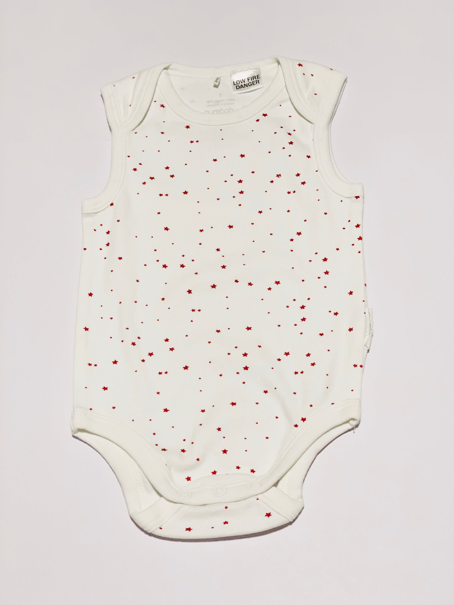 Red stars bodysuit - Size 0