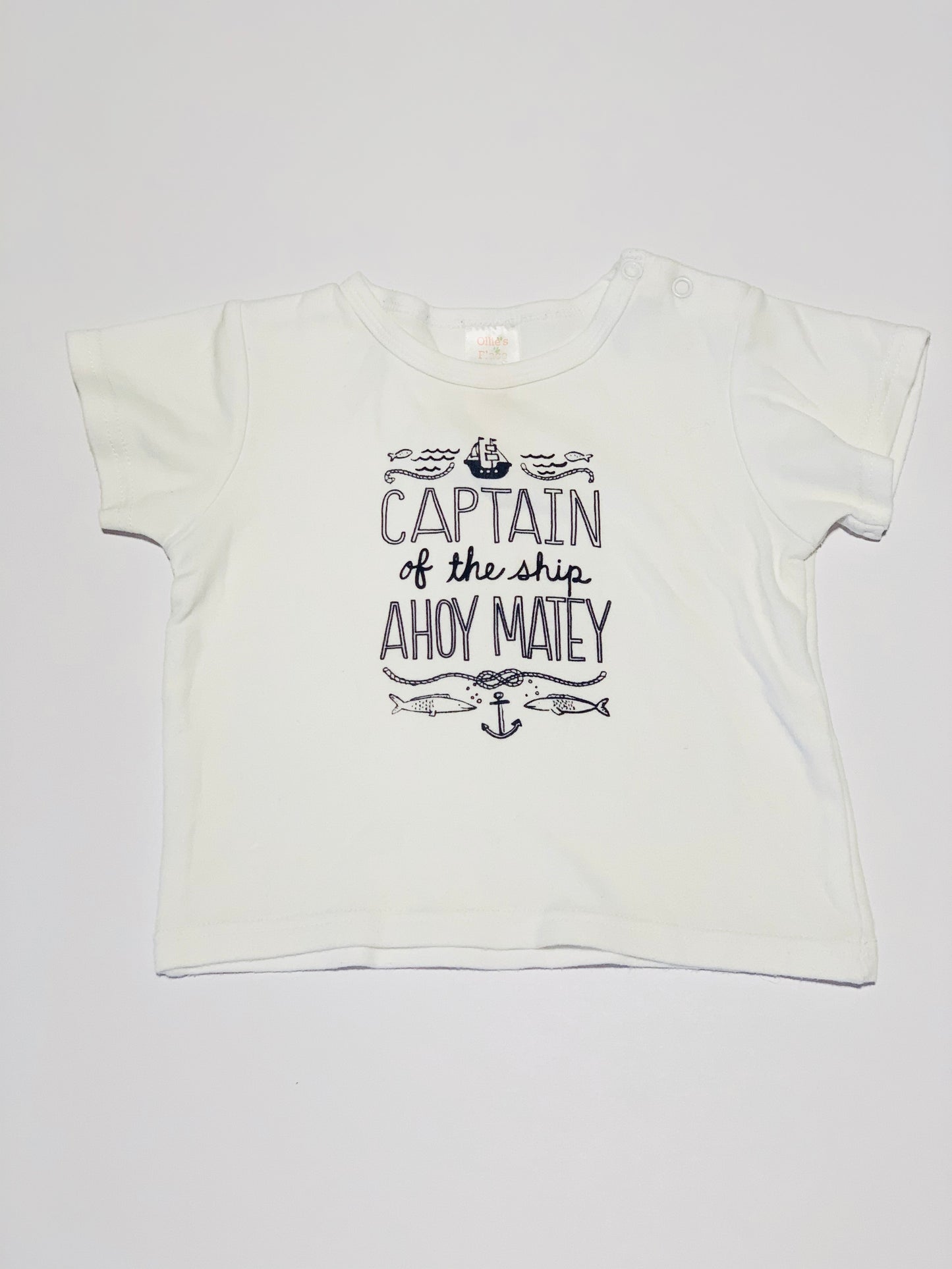 Captain of the ship tee - Size 1