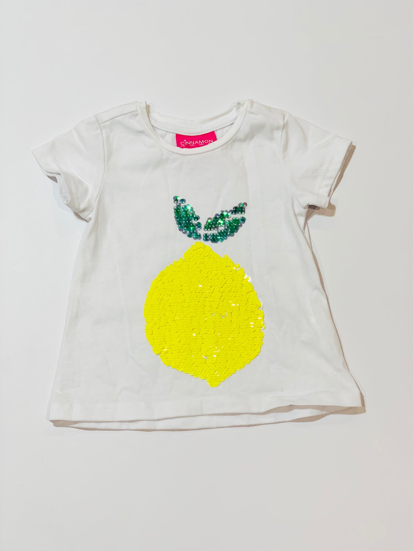 Sequined lemon tee - Size 00