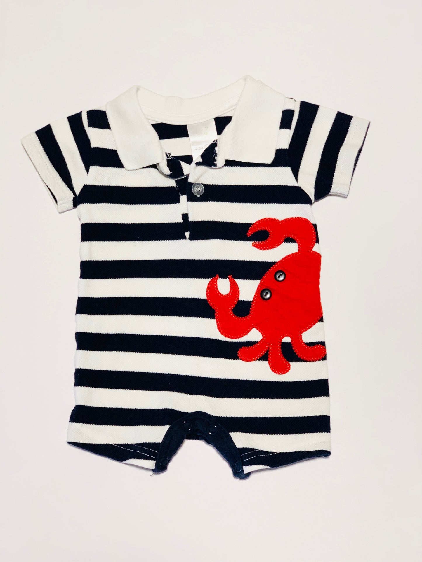 Crab romper - Size 0000