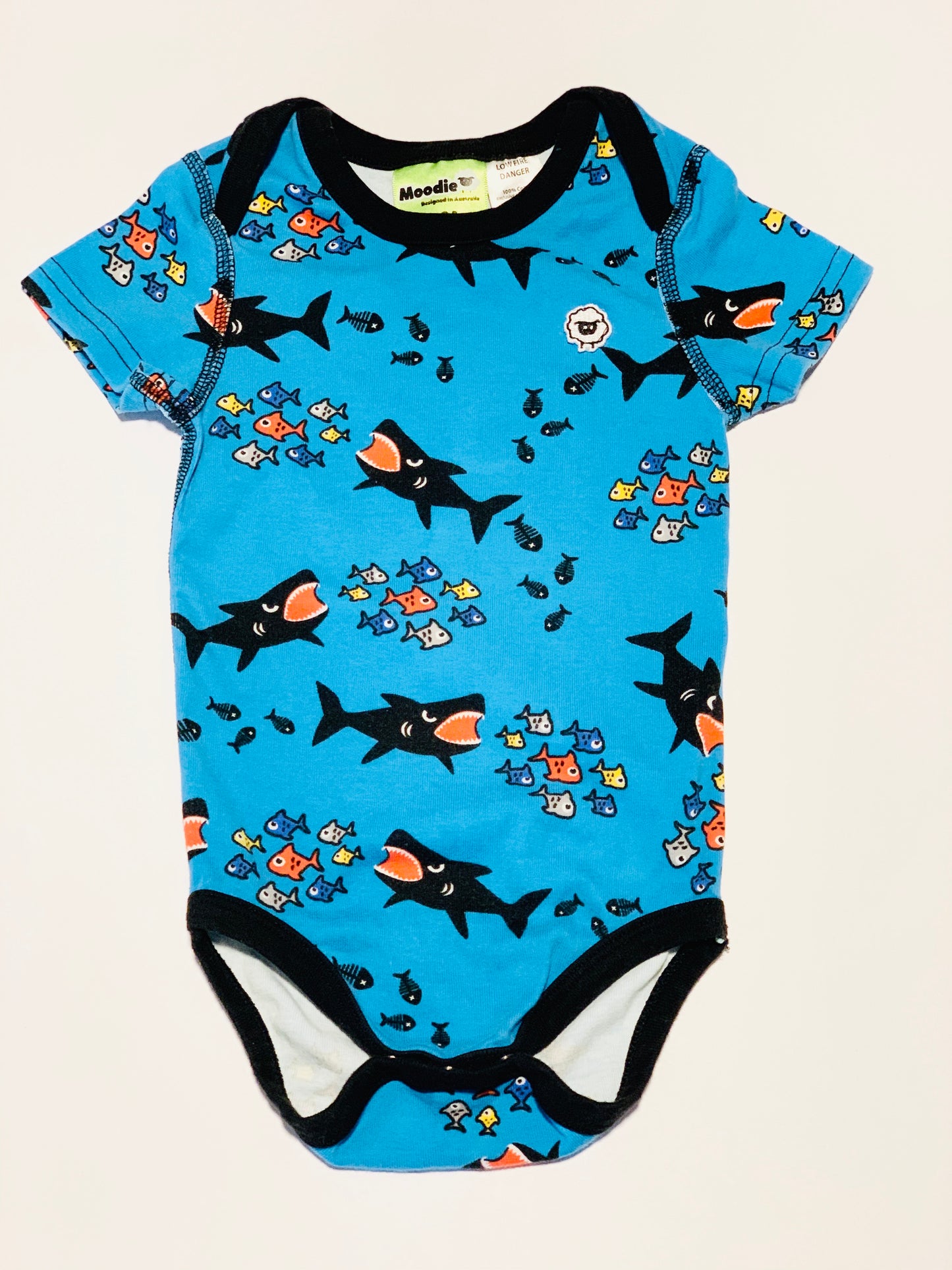 Sharks bodysuit - Size 2