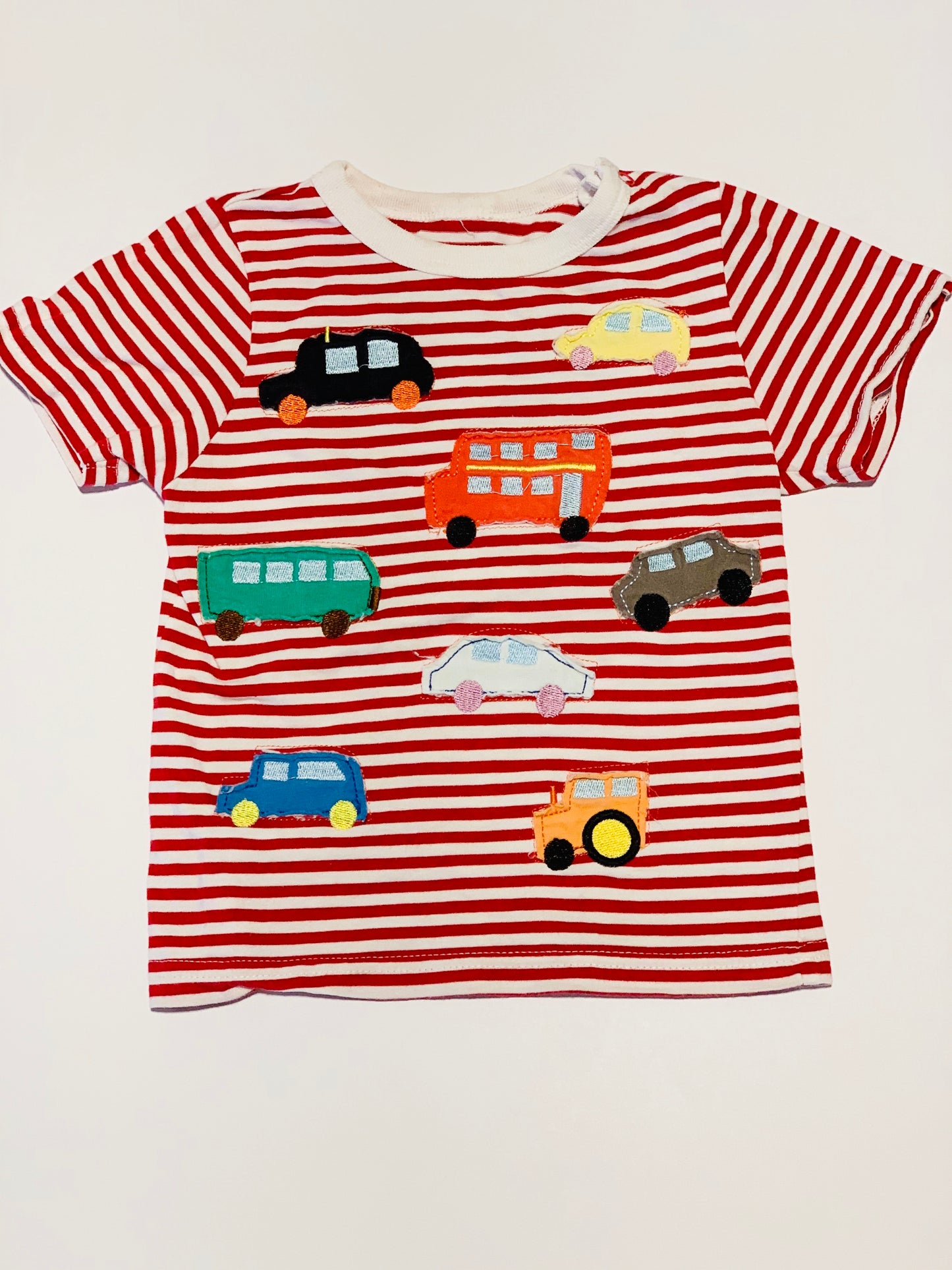 Cars applique tee - Size 2