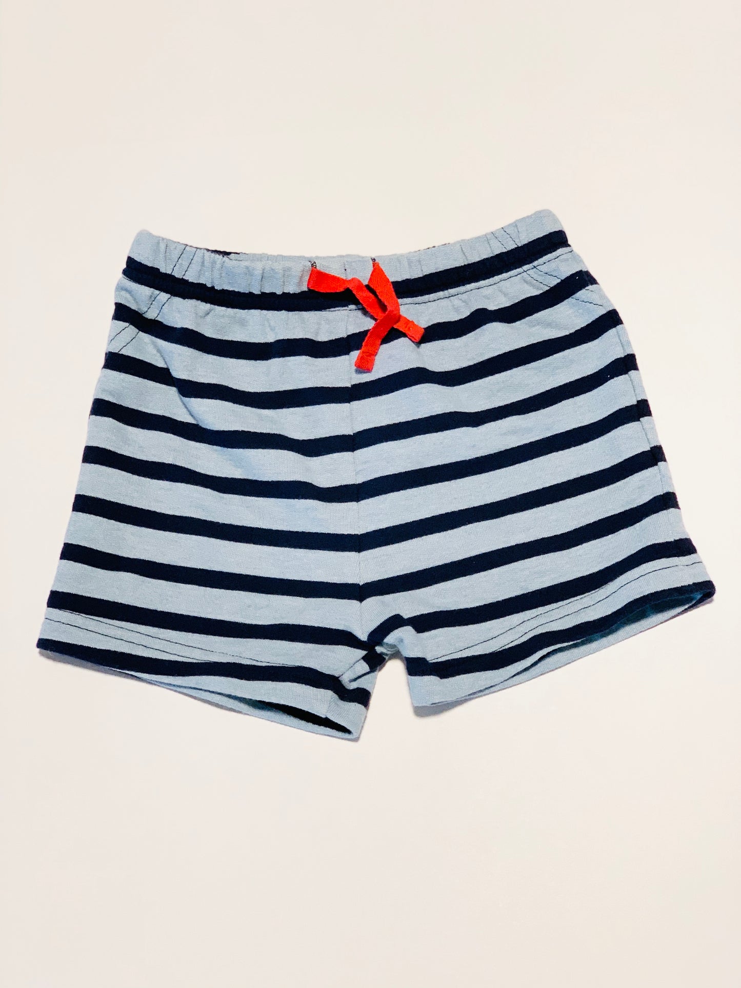 Blue striped shorts - Size 2