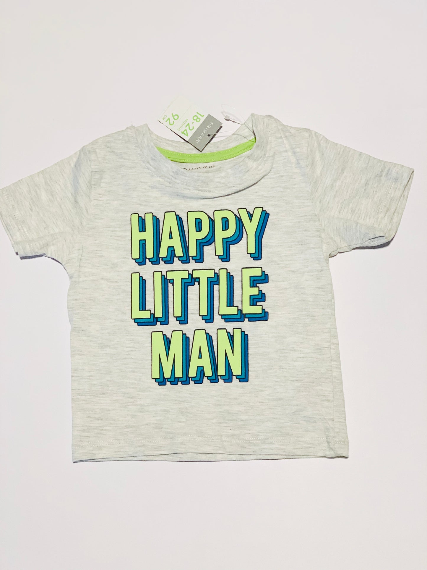 Happy little man tee brand new - Size 2