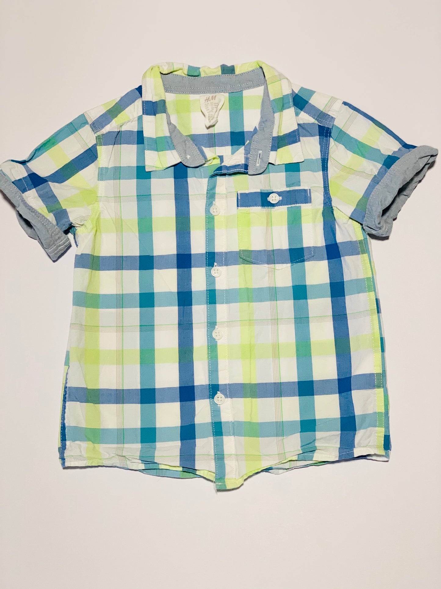 Check shirt - Size 18 months