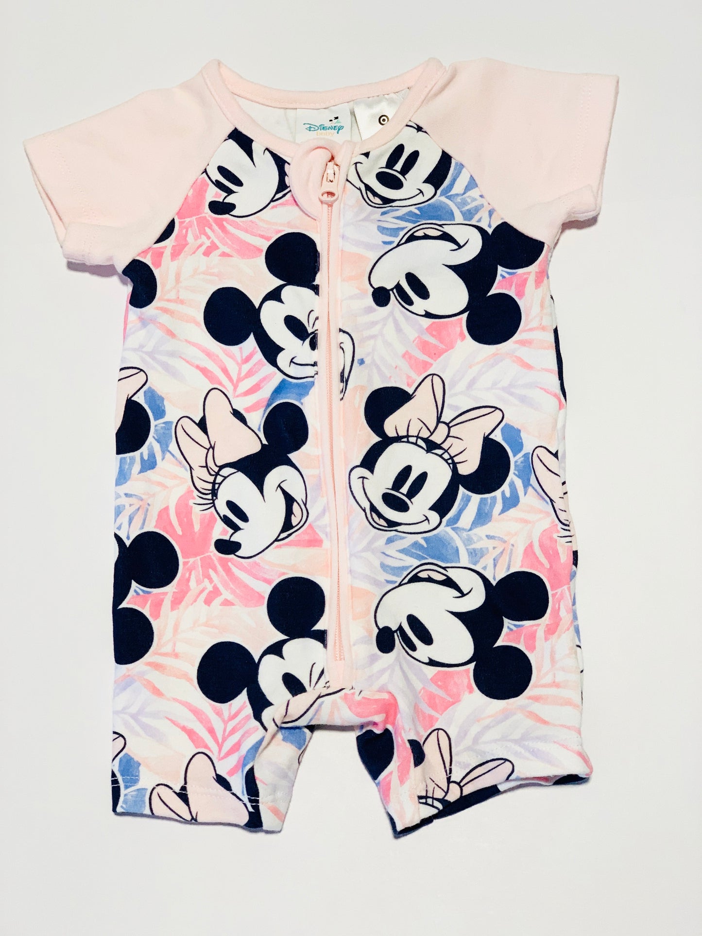 Mickey and Minnie romper - Size 0000