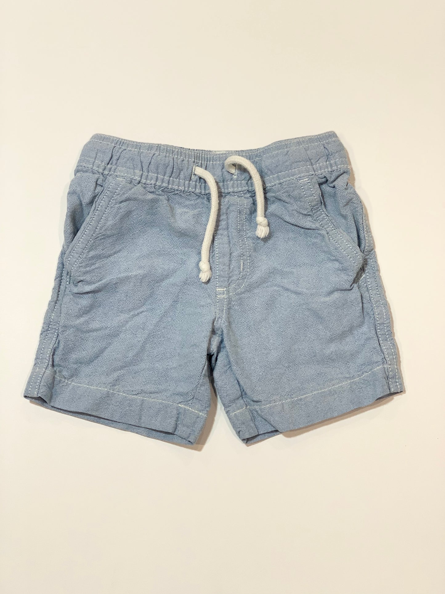 Blue woven shorts - Size 1