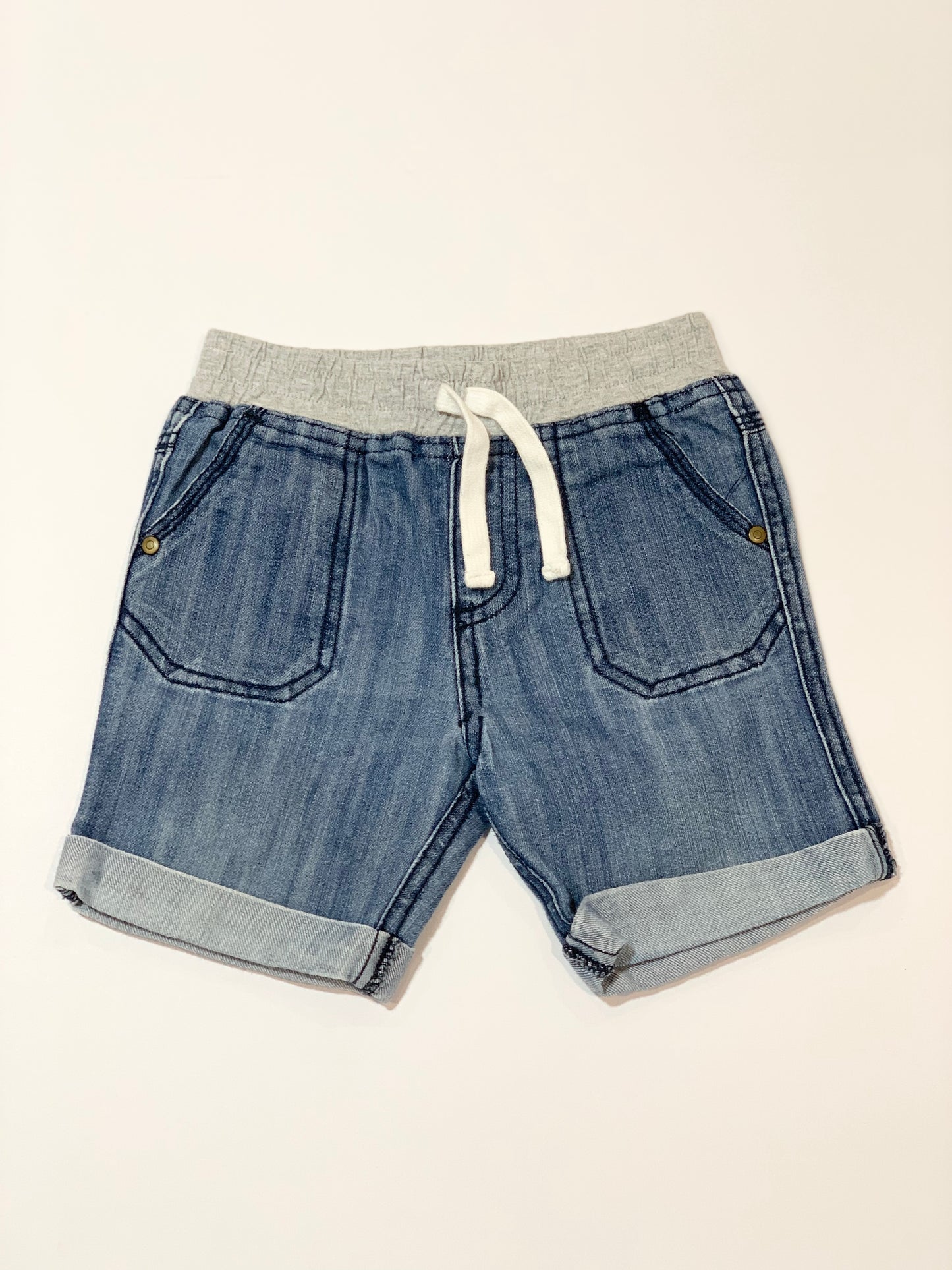 Soft denim shorts - Size 1
