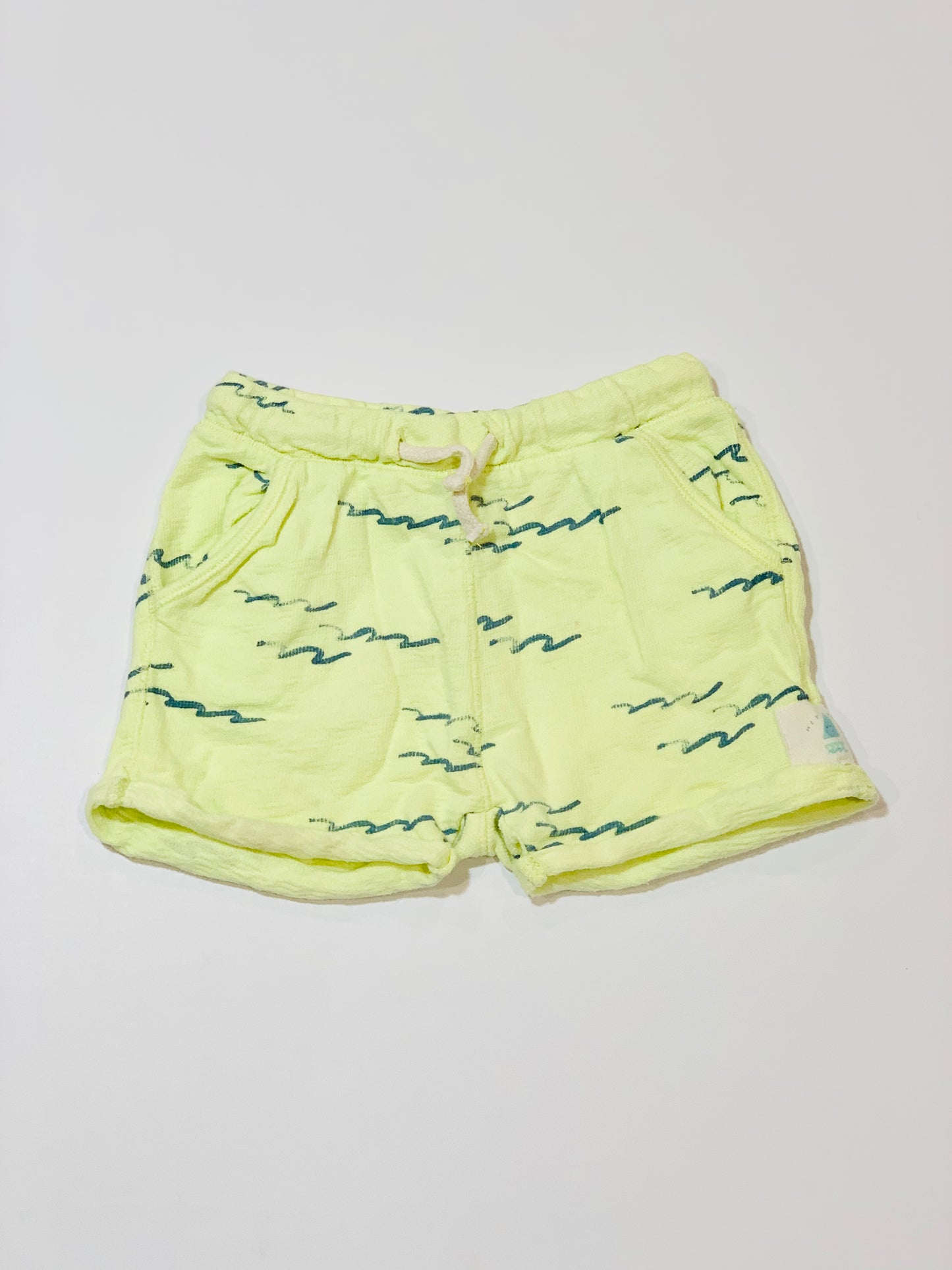 Yellow sweat shorts - Size 1