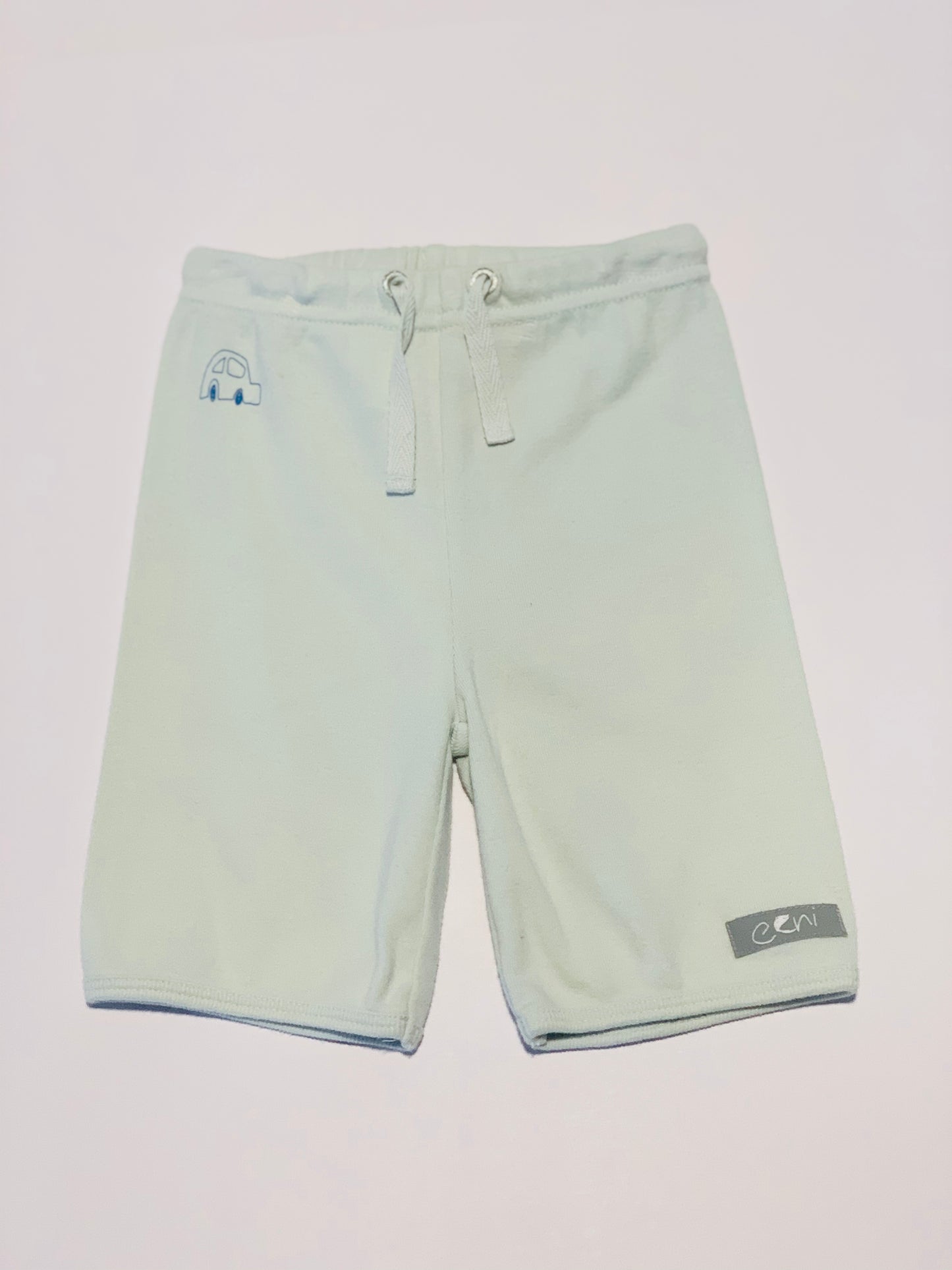 Green jersey shorts - Size 0