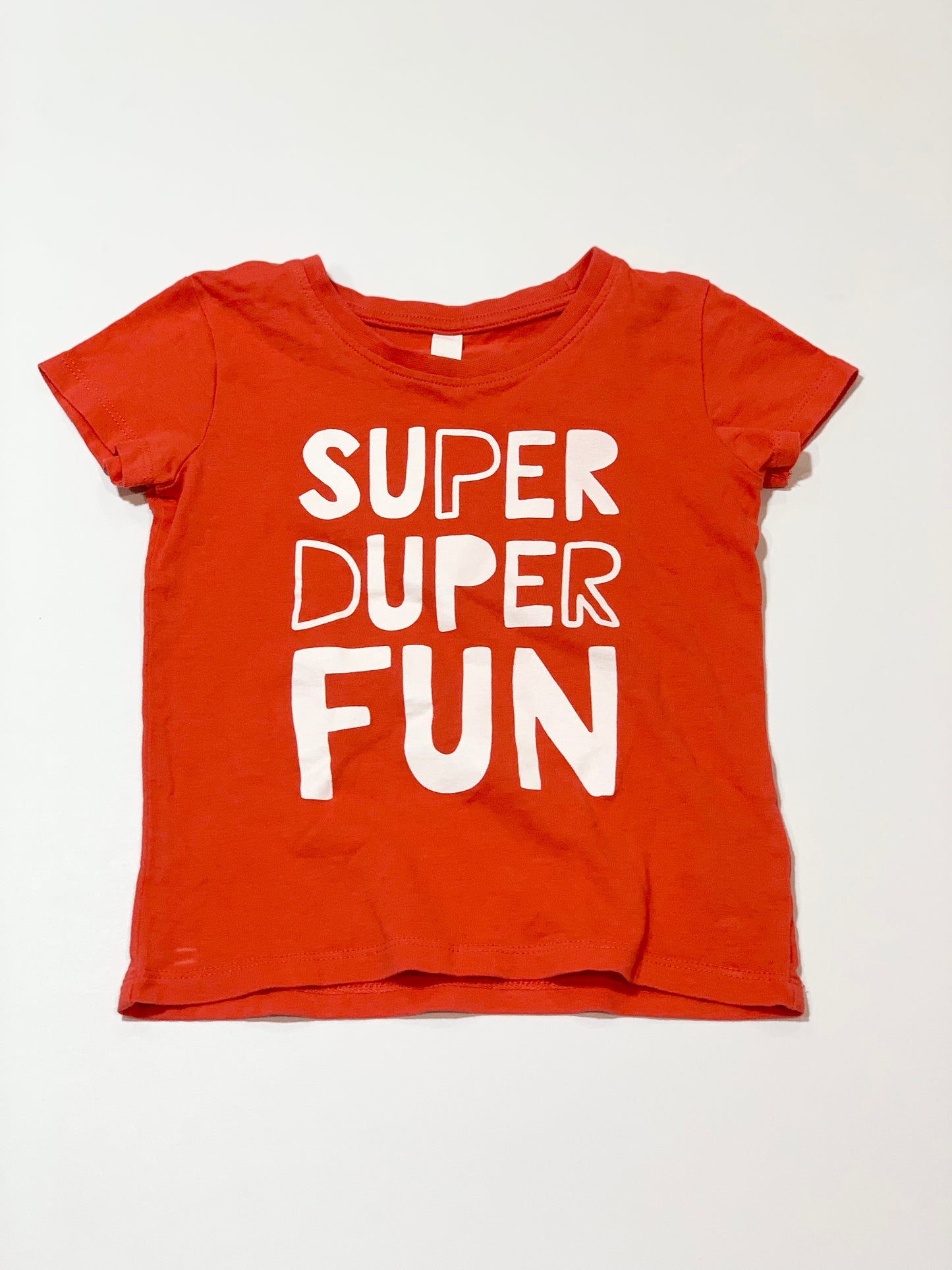 Red tee - Size 2