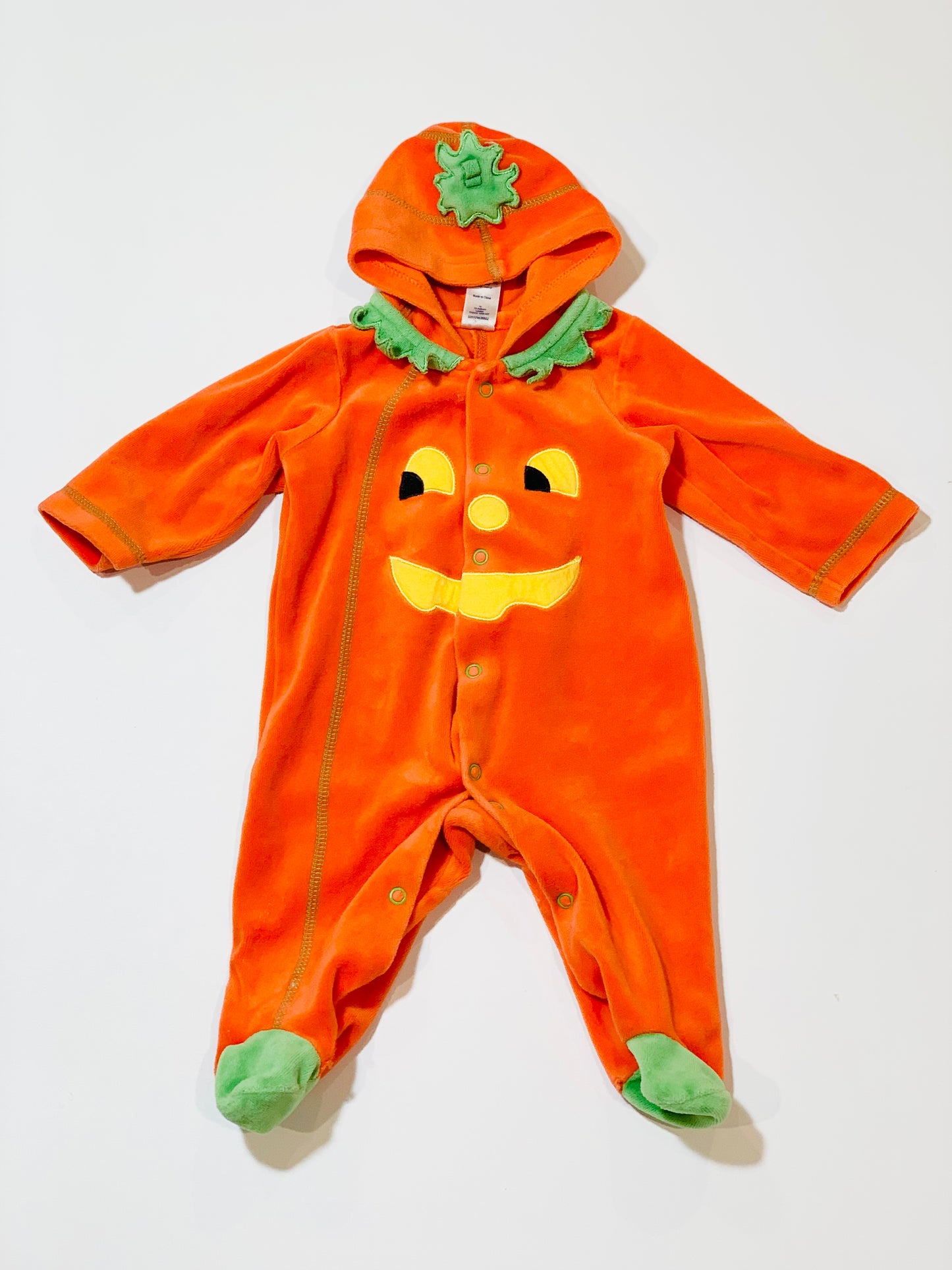 Pumpkin halloween onesie - Size 000