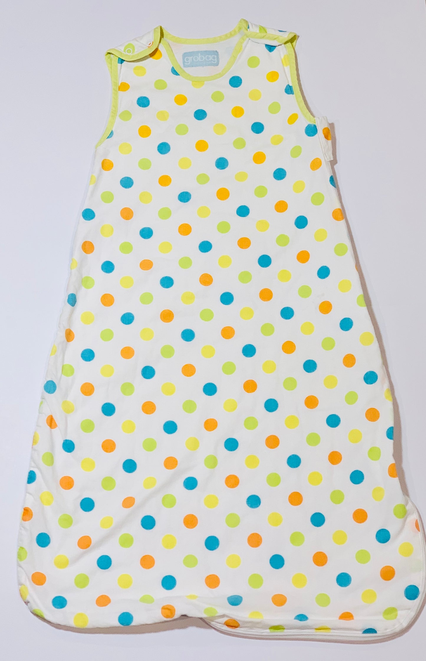 Spotty 1.0 tog sleeping bag - Size 6-18 months