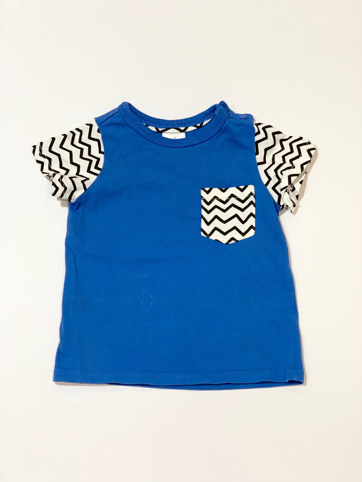 Blue pocket tee - Size 0