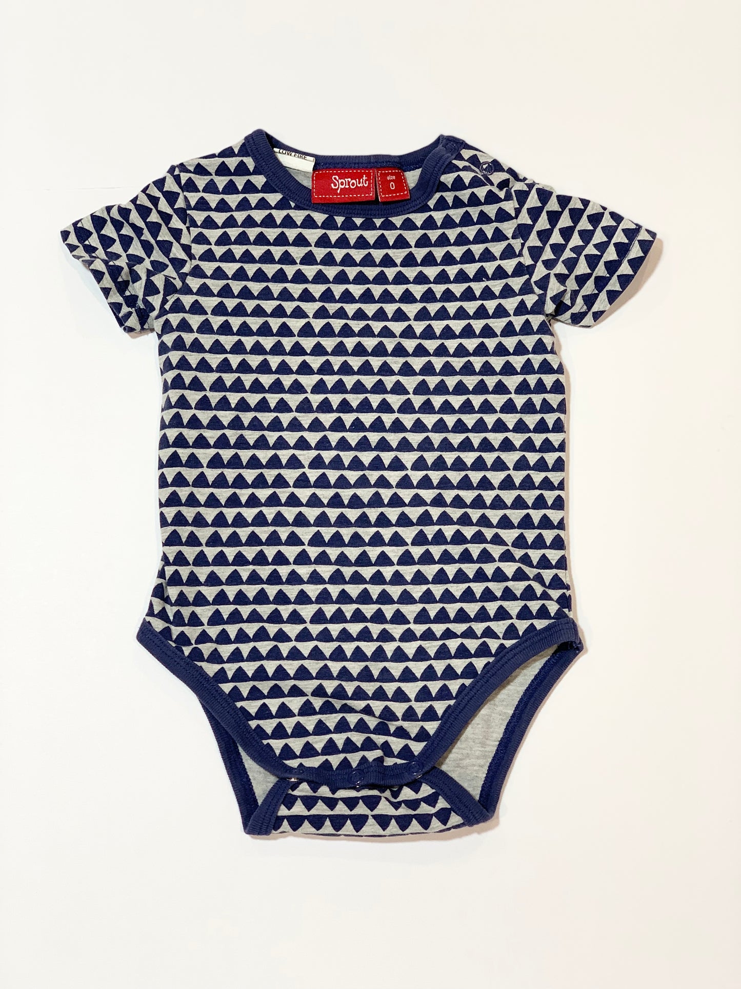 Patterned bodysuit - Size 0
