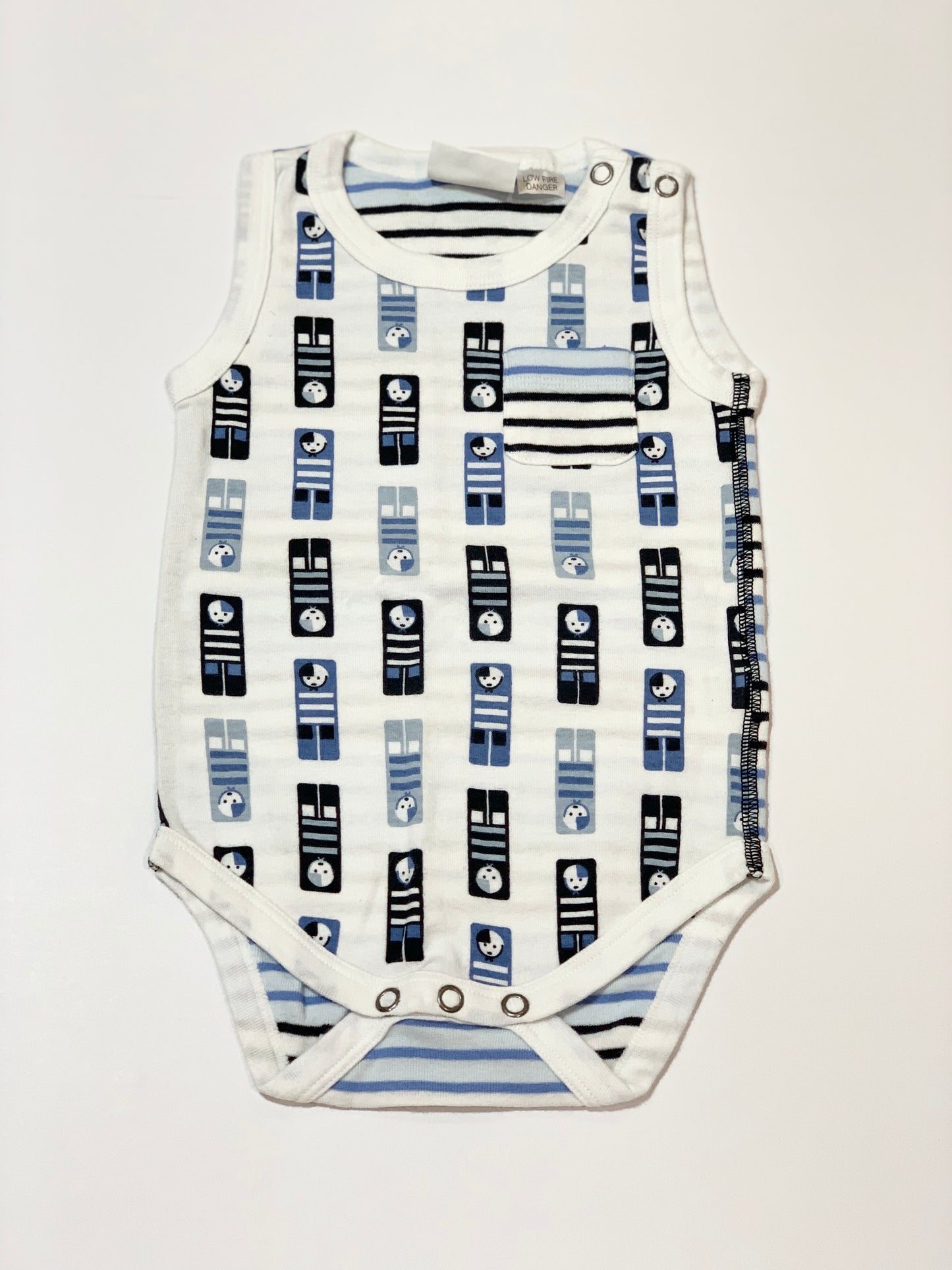 Patterned bodysuit - Size 0