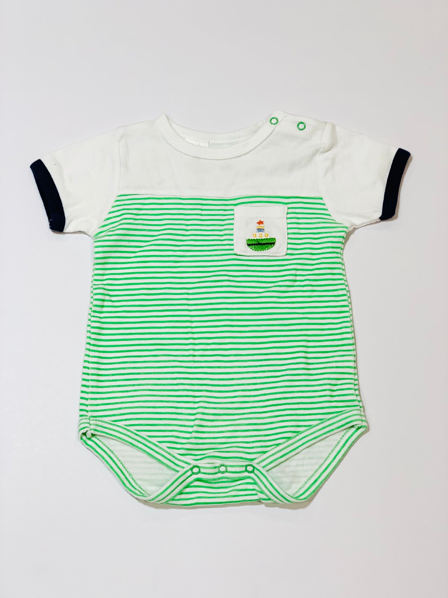 Striped bodysuit - Size 6-9 months
