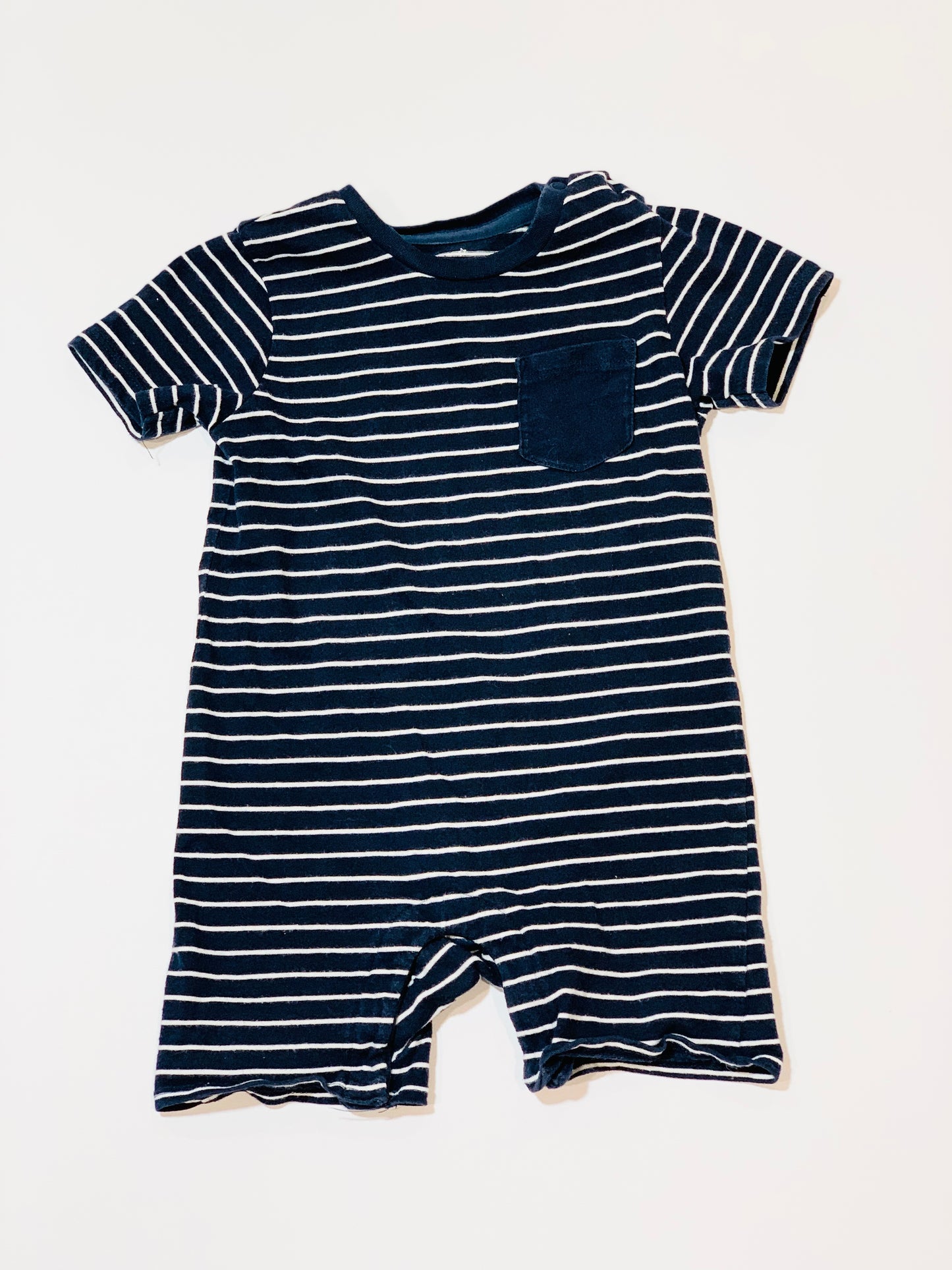 Striped romper - Size 9-12 months
