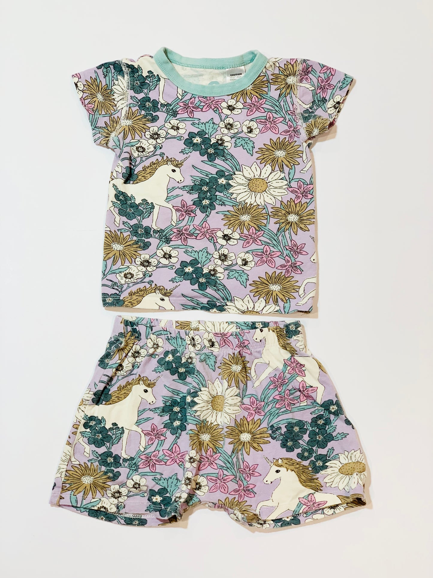 Unicorn pyjamas - Size 2
