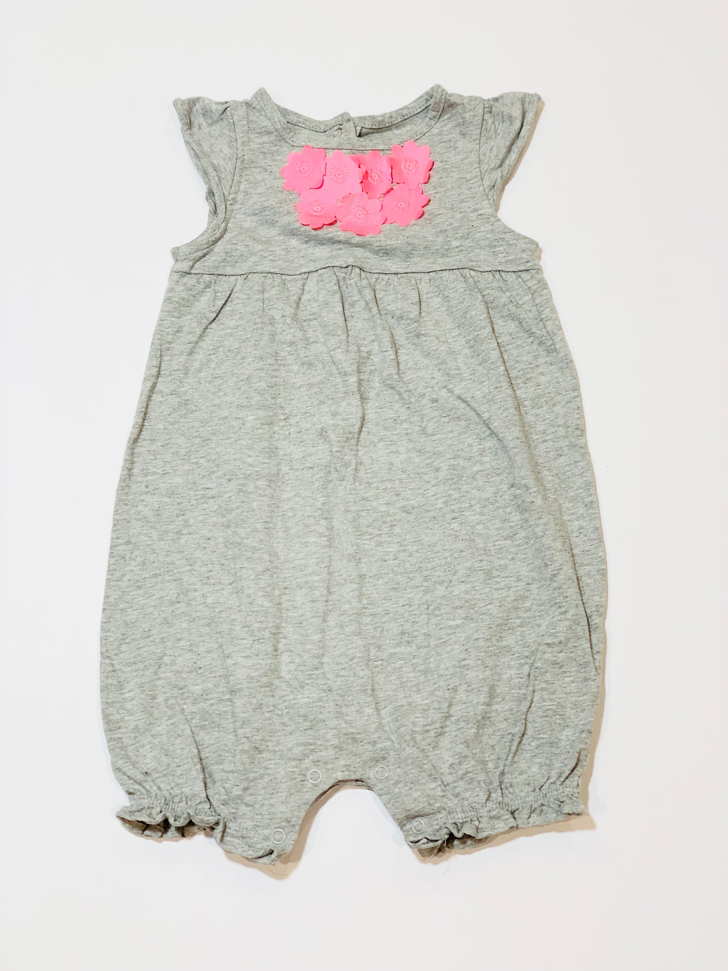 Grey romper - Size 2
