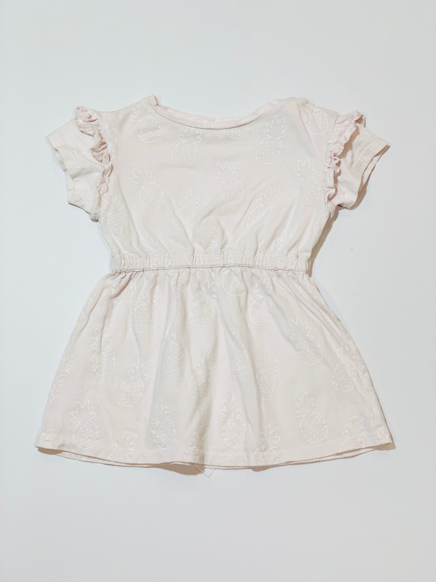 Pink pineapples dress - Size 2