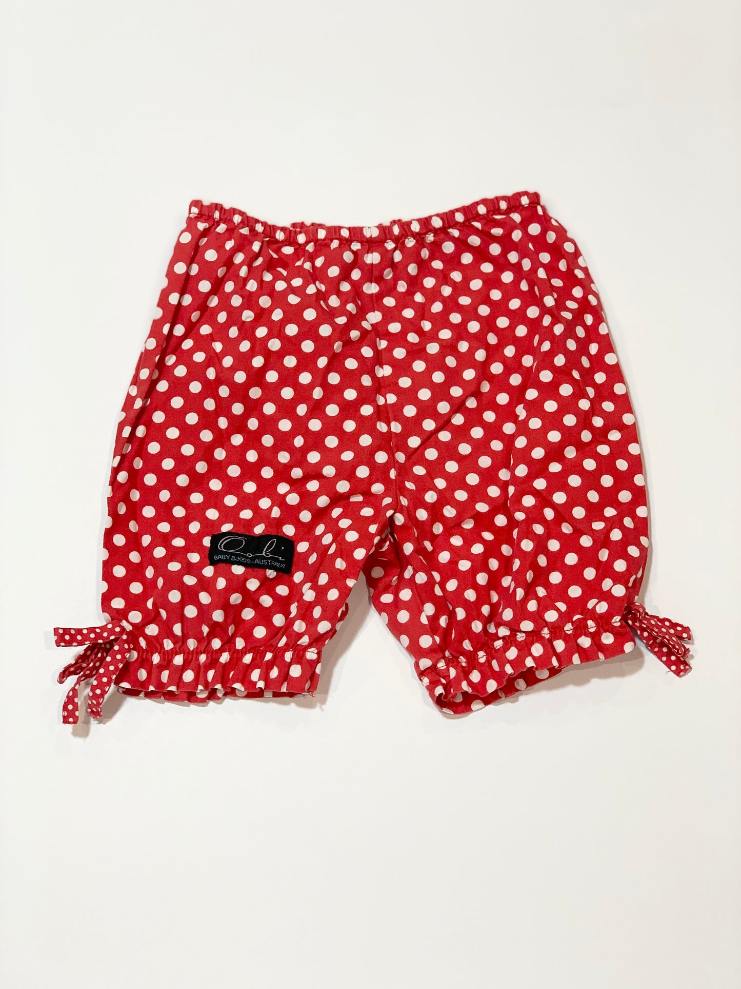 Spotty shorts - Size 1-2