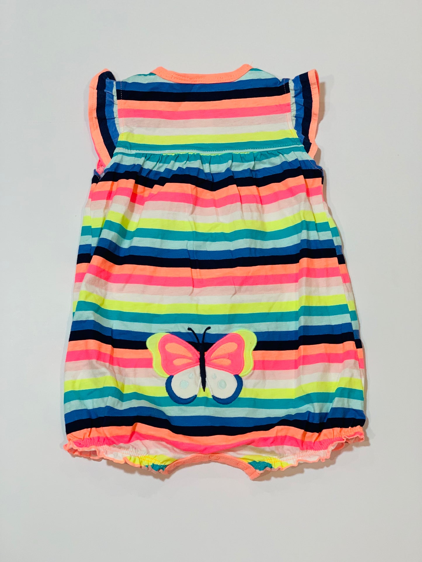 Striped romper - Size 12 months