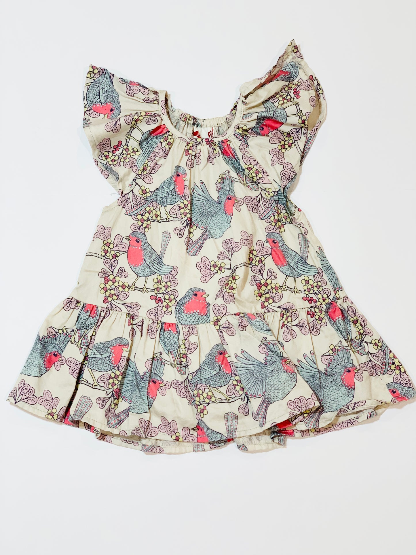 Birds dress - Size 18 months