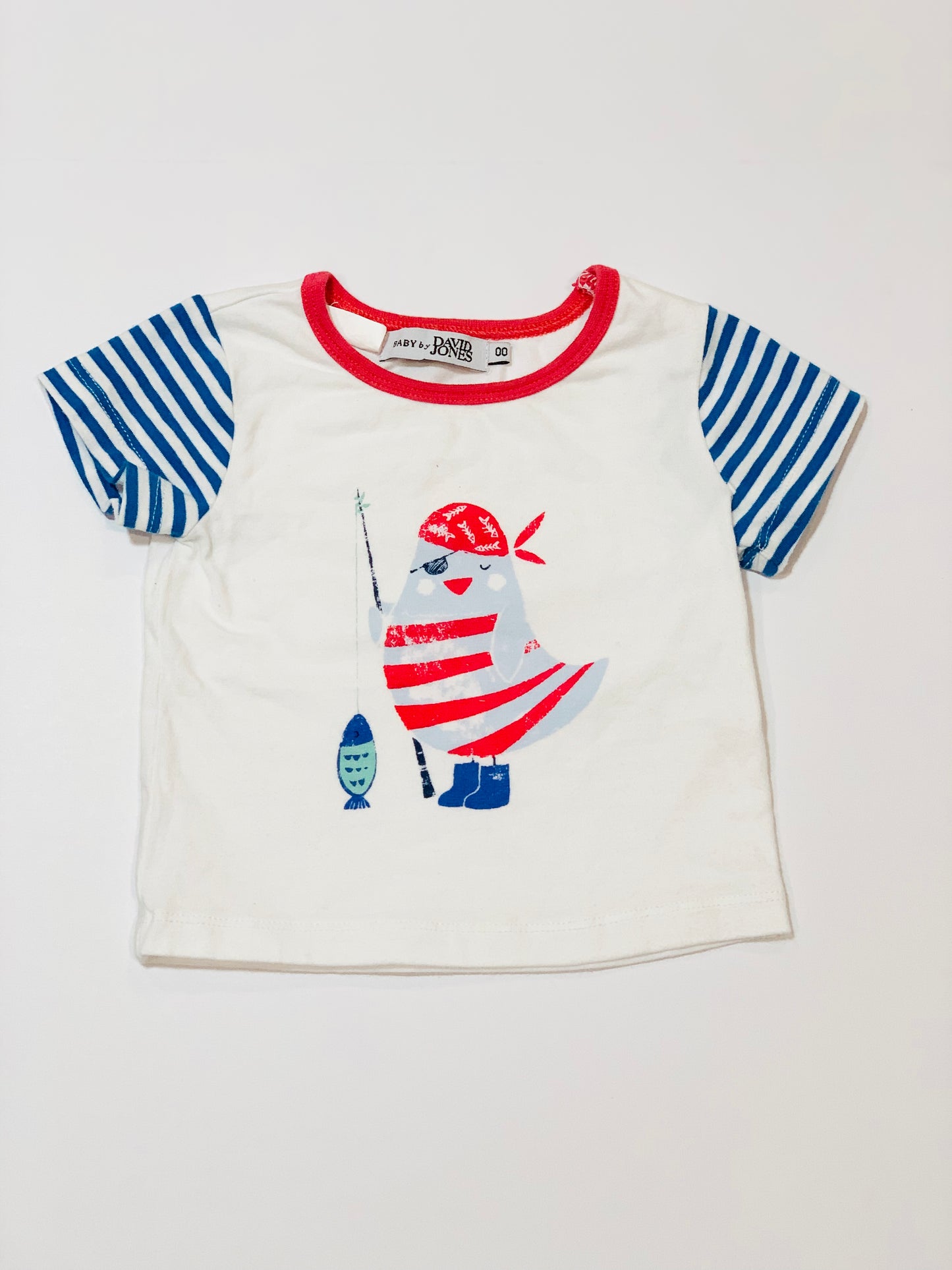 Pirate bird tee - Size 00
