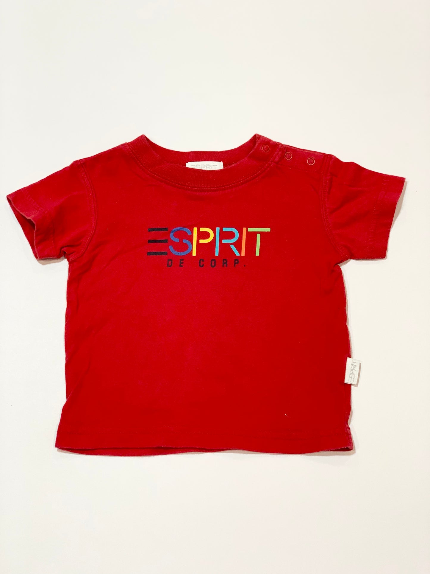 Red logo tee - Size 00
