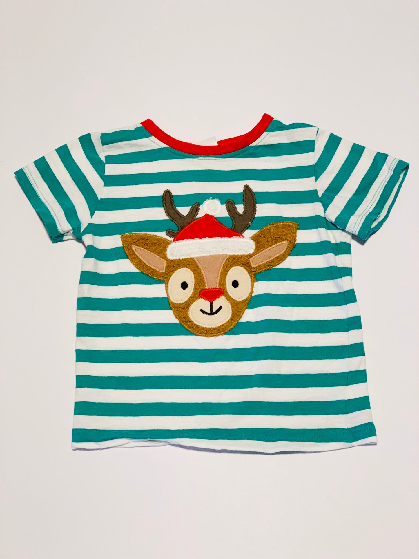 Christmas reindeer tee - Size 1