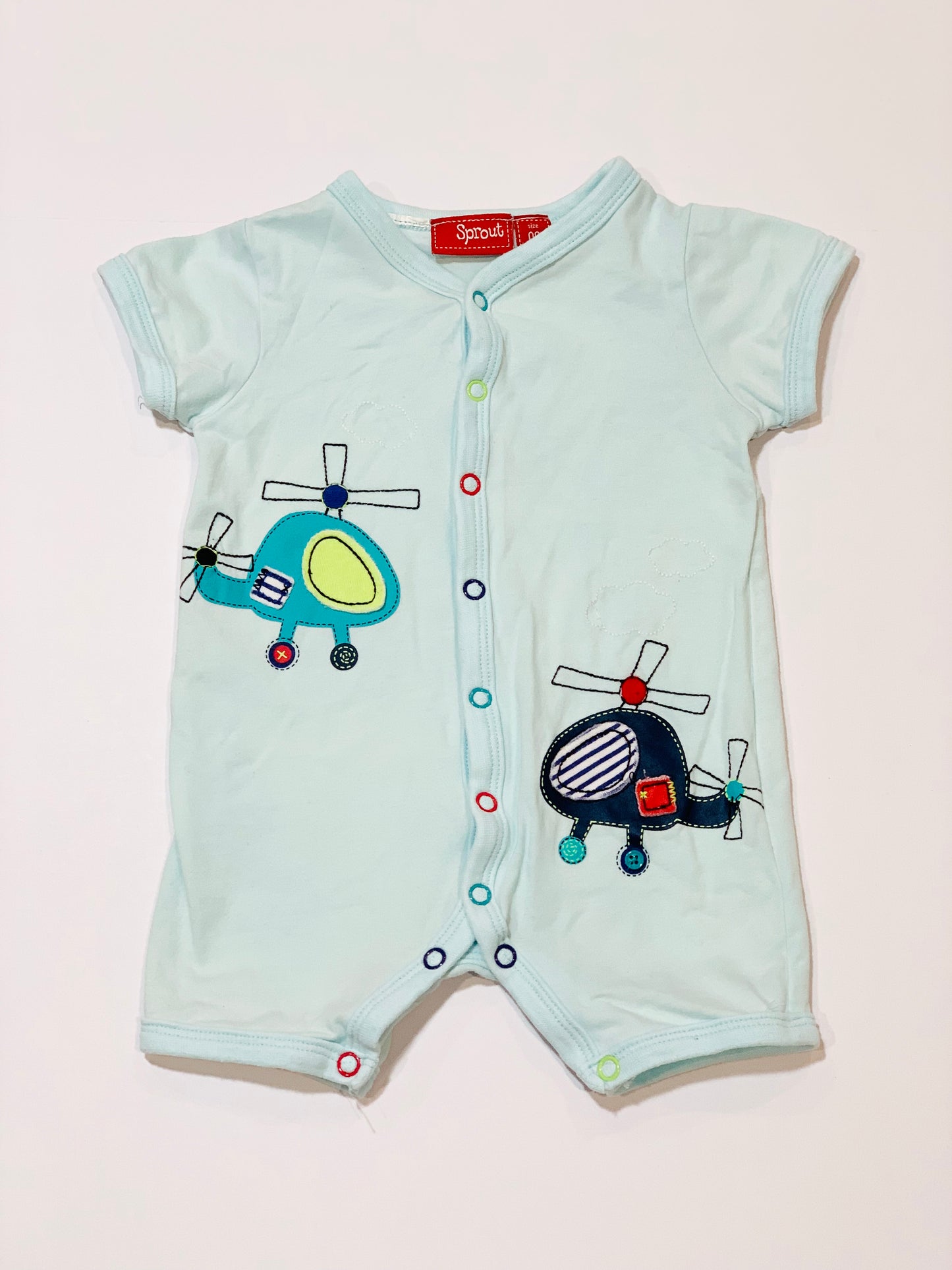 Helicopter romper - Size 00