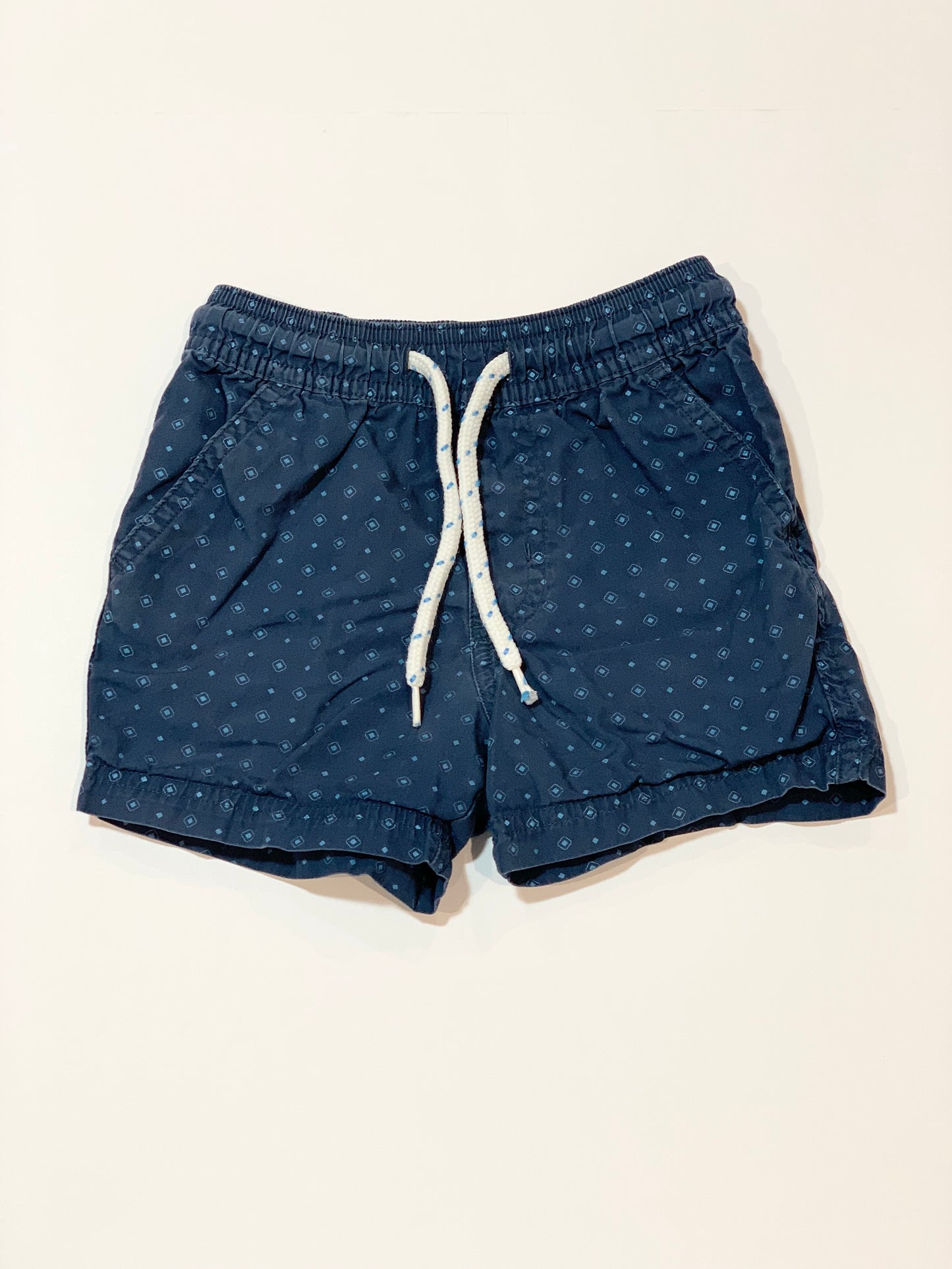 Navy diamond shorts - Size 1