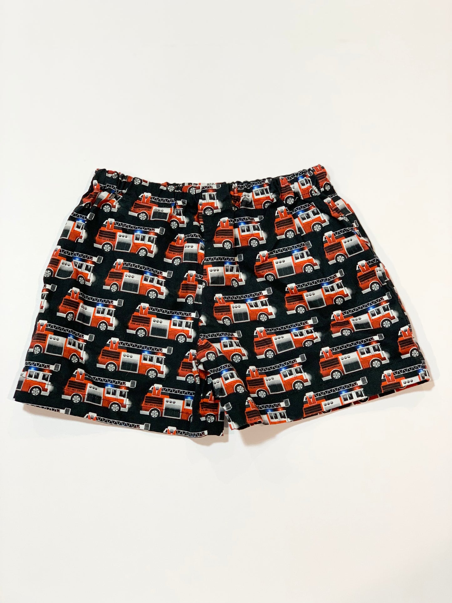 Fire truck shorts - Size 1