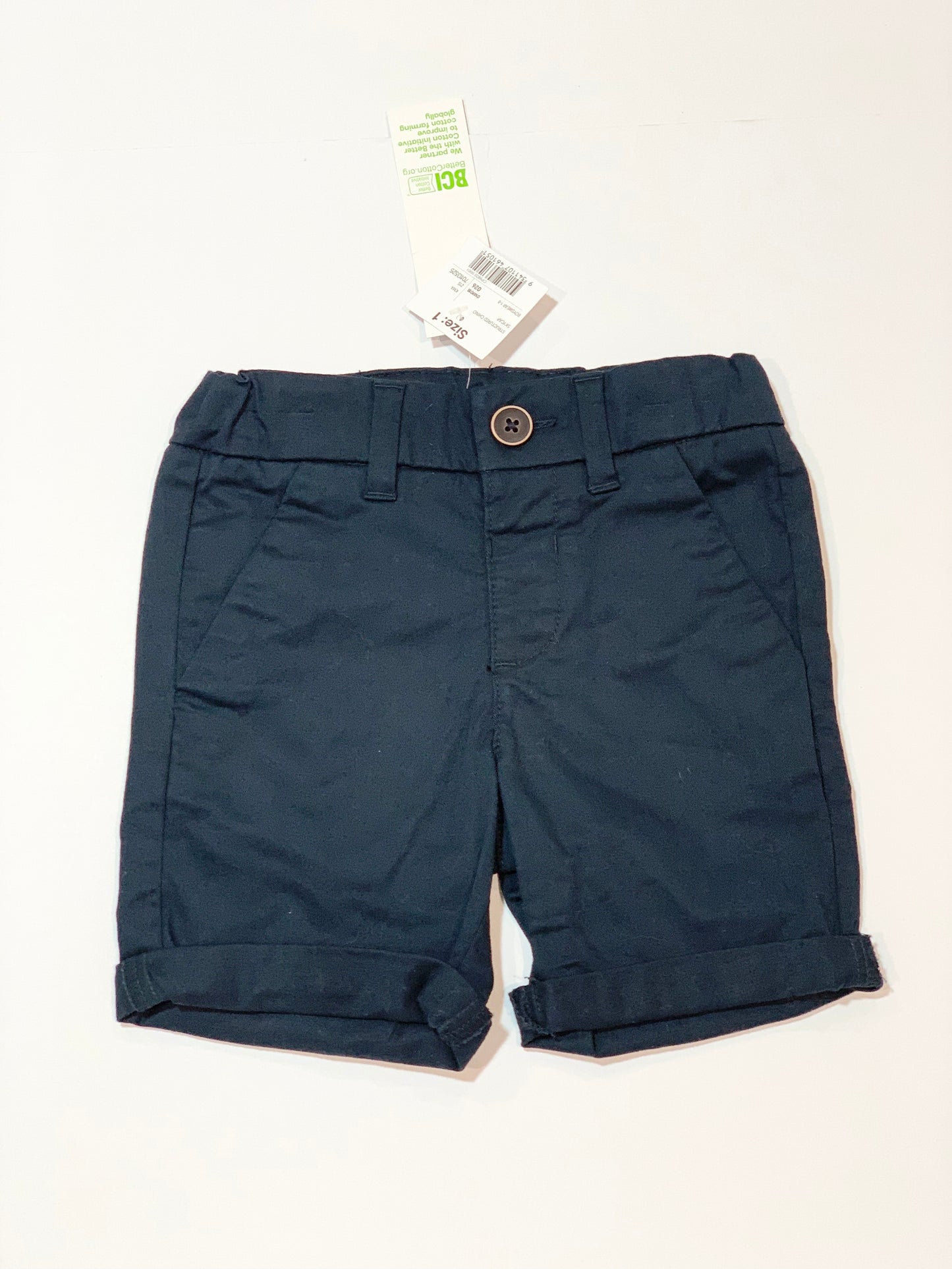 Black chino shorts brand new - Size 1