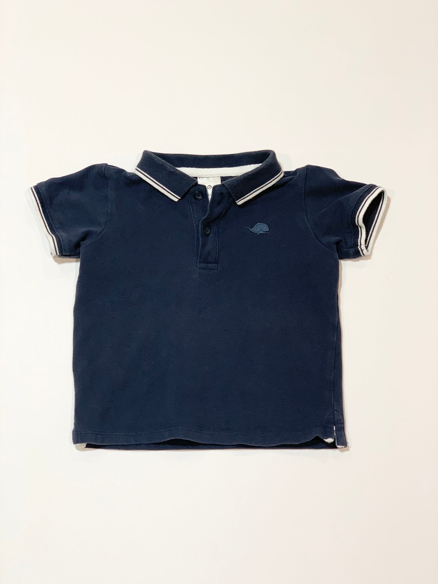 Navy polo shirt - Size 2