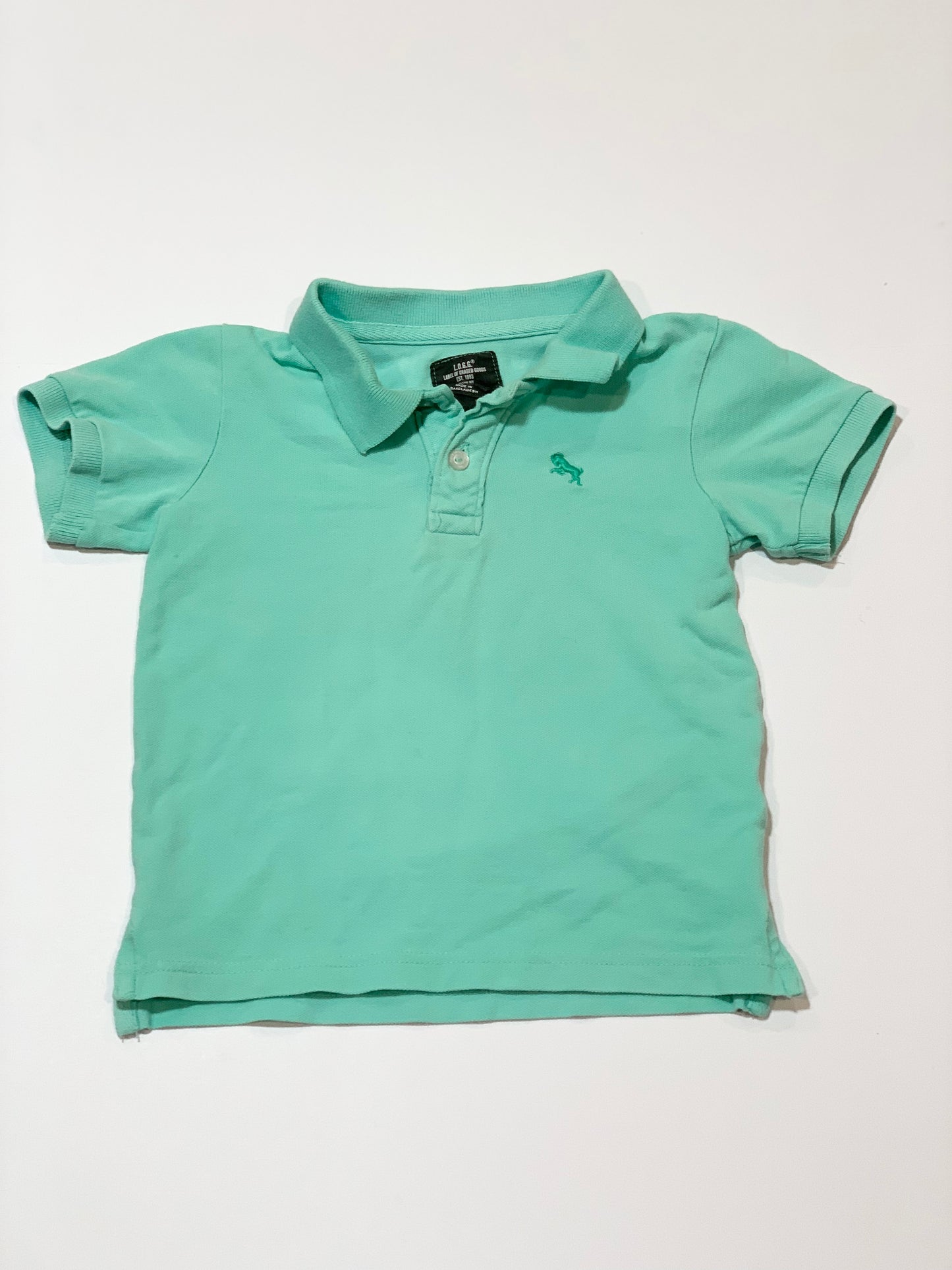 Green polo shirt - Size 1