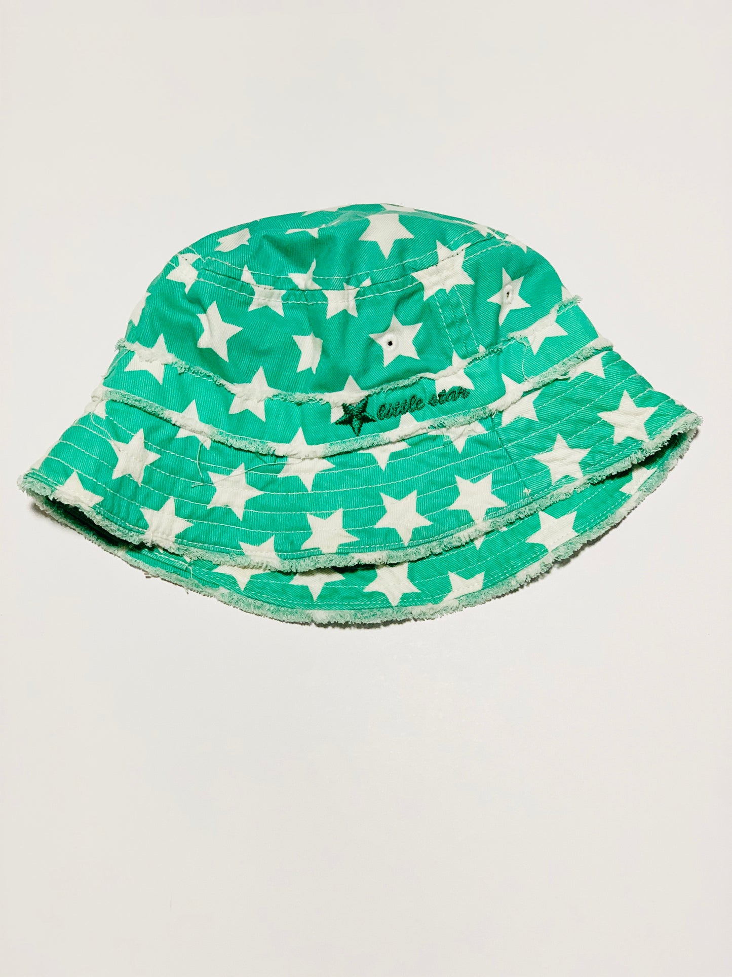 Green star hat - Size 1-2 years