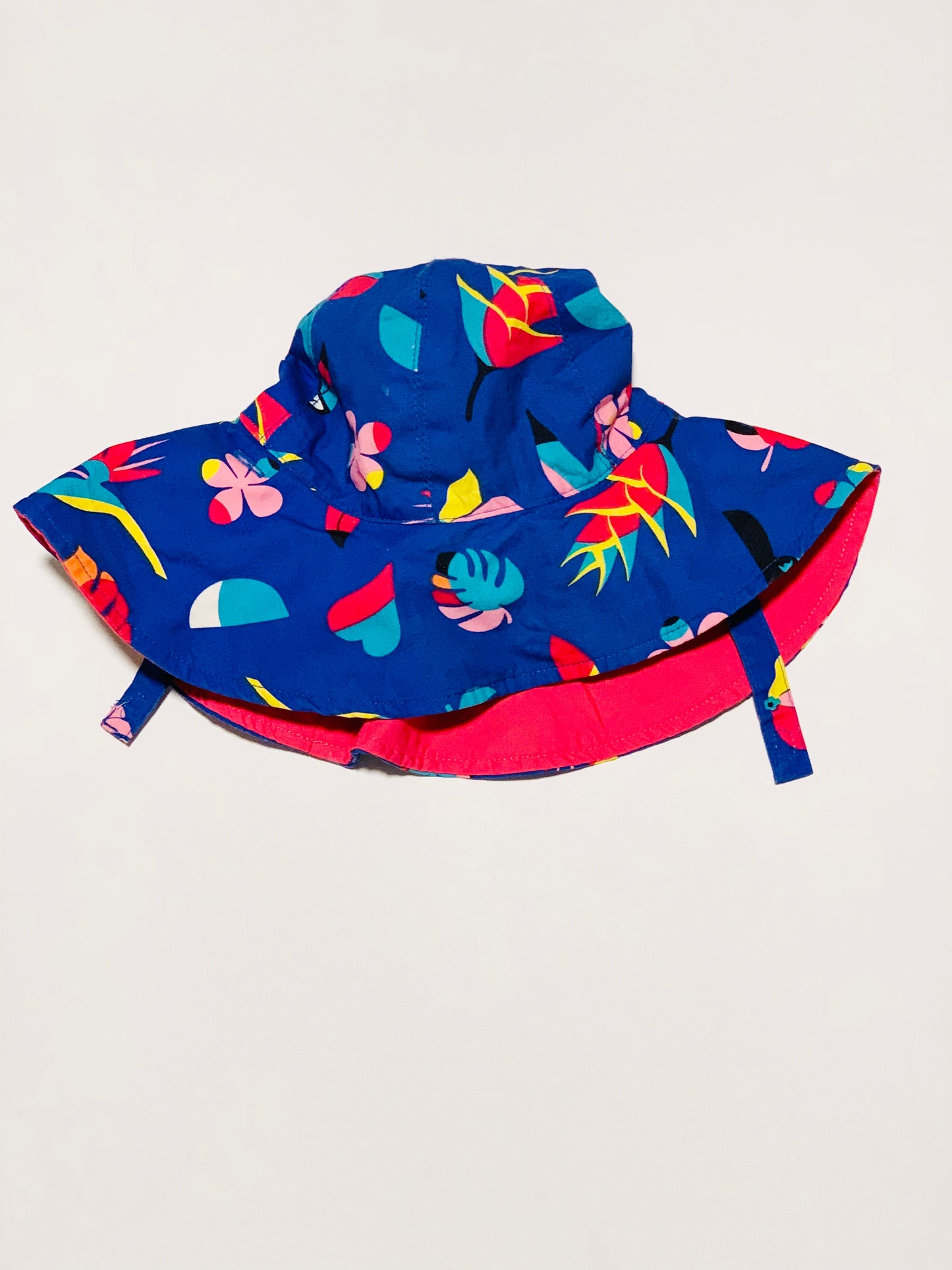 Floral hat - Size 0-12 months