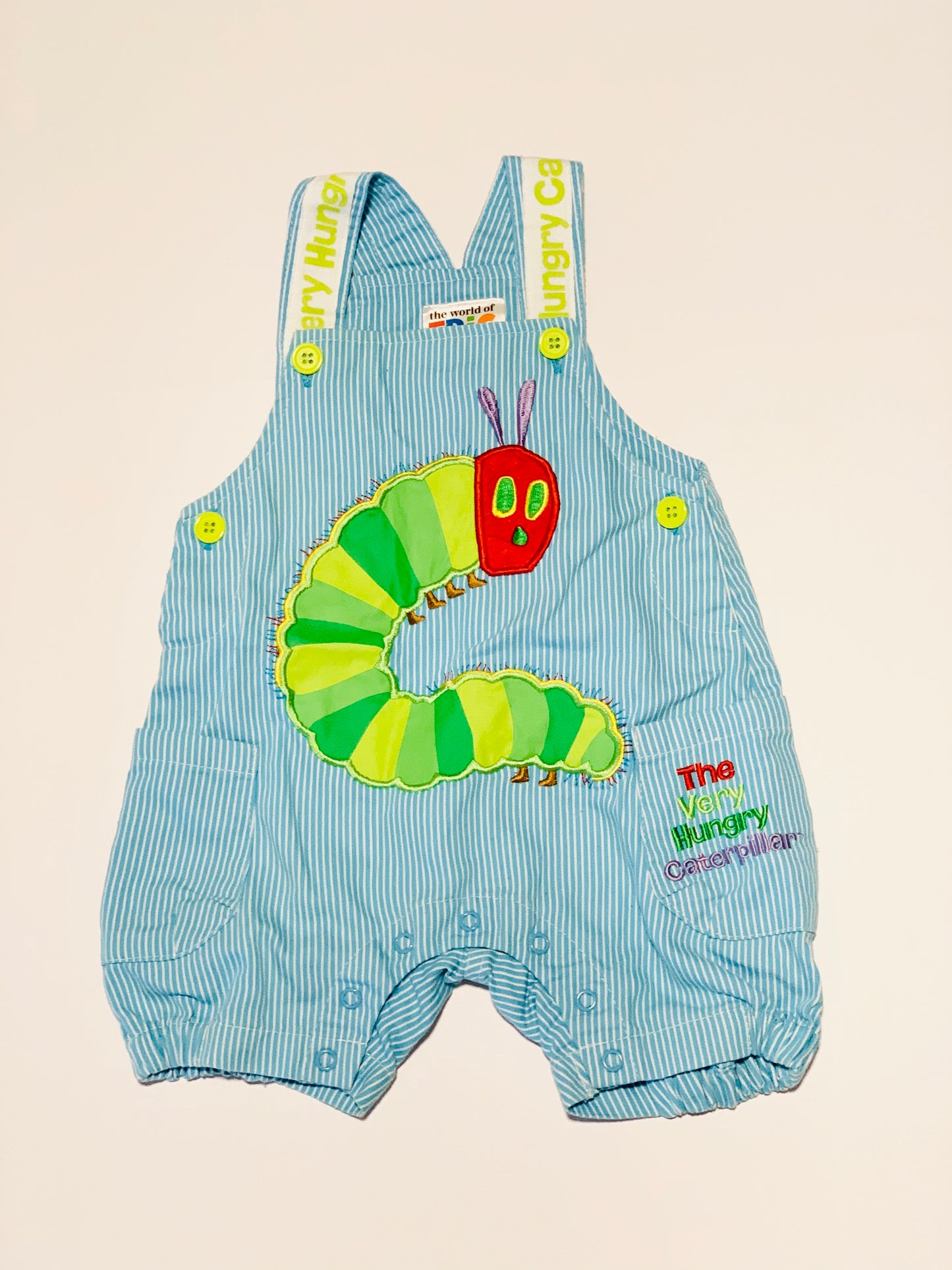 Hungry caterpillar overalls - Size 00