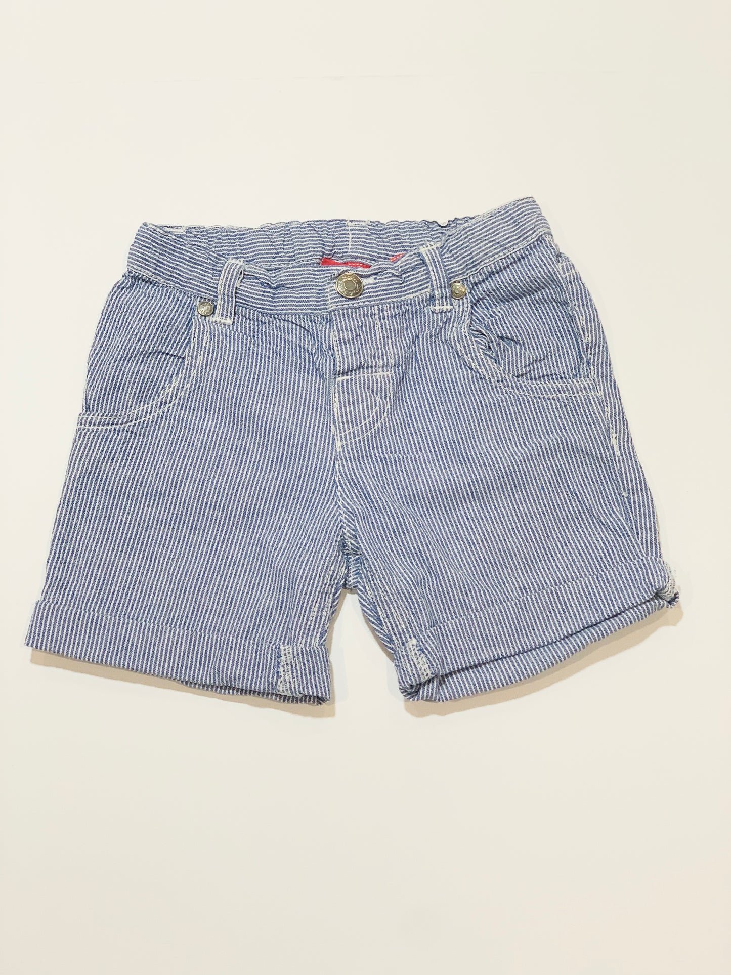 Striped woven shorts - Size 2