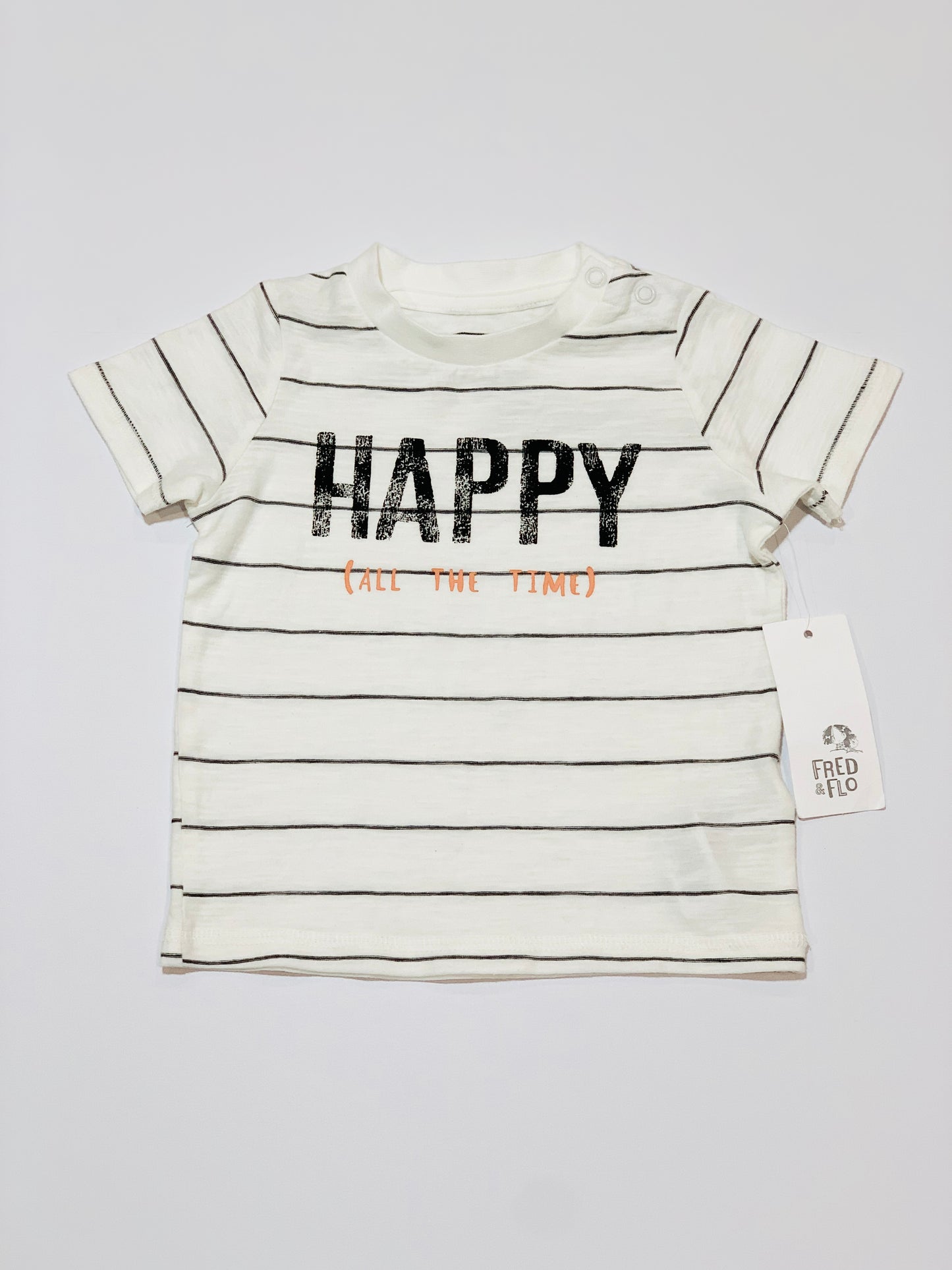 Happy tee brand new - Size 6-9 months