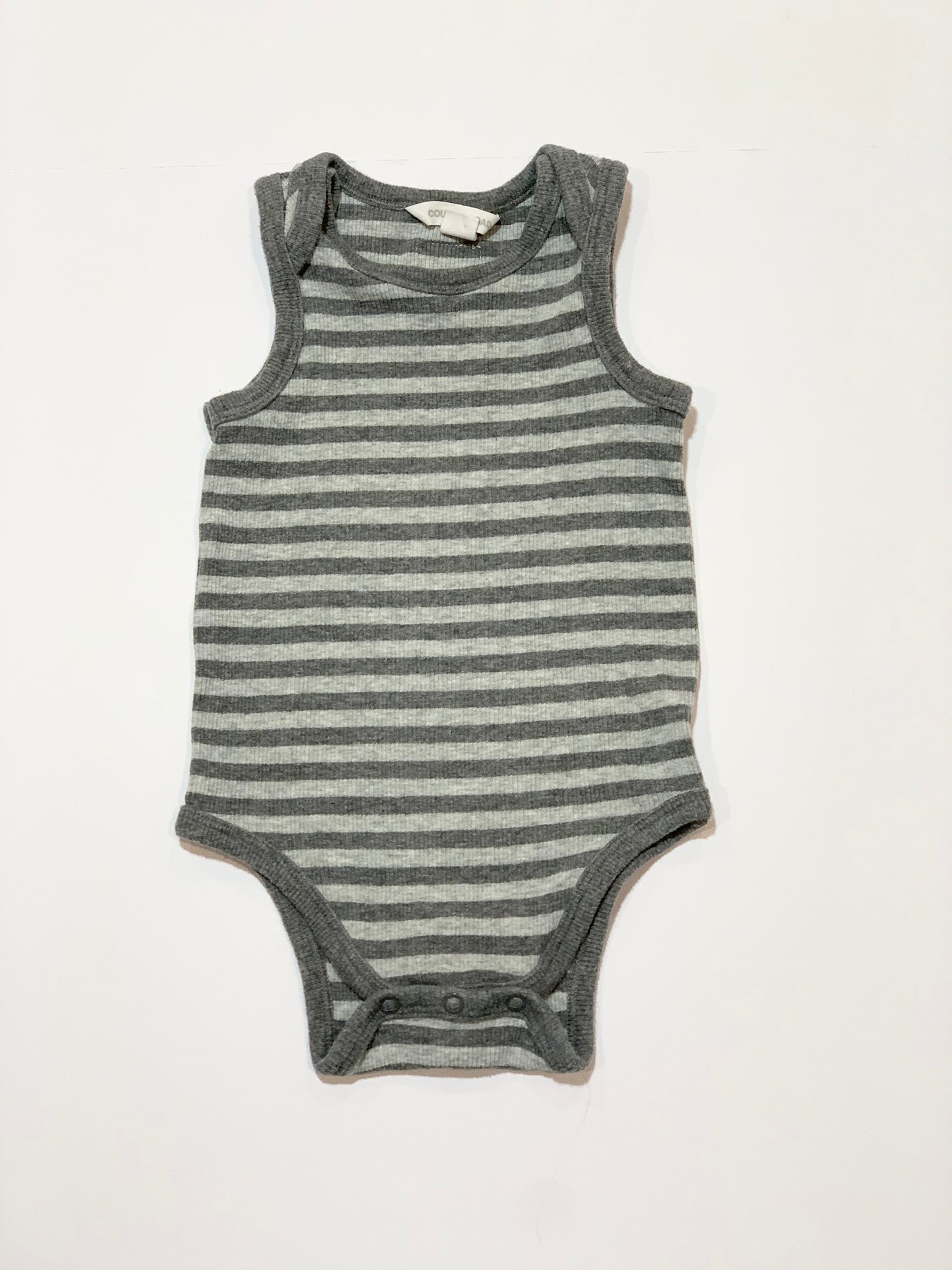 Striped ribbed bodysuit - Size 0