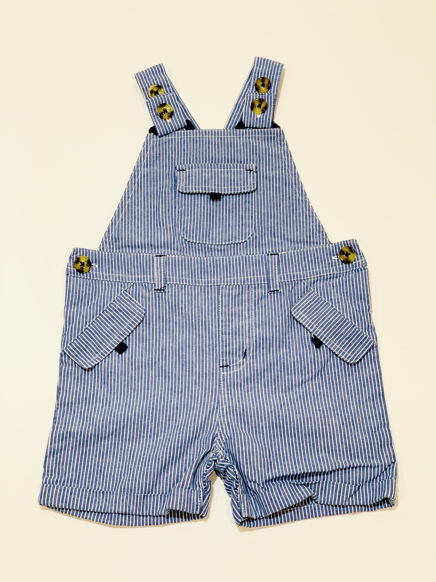 Striped overalls - Size 0