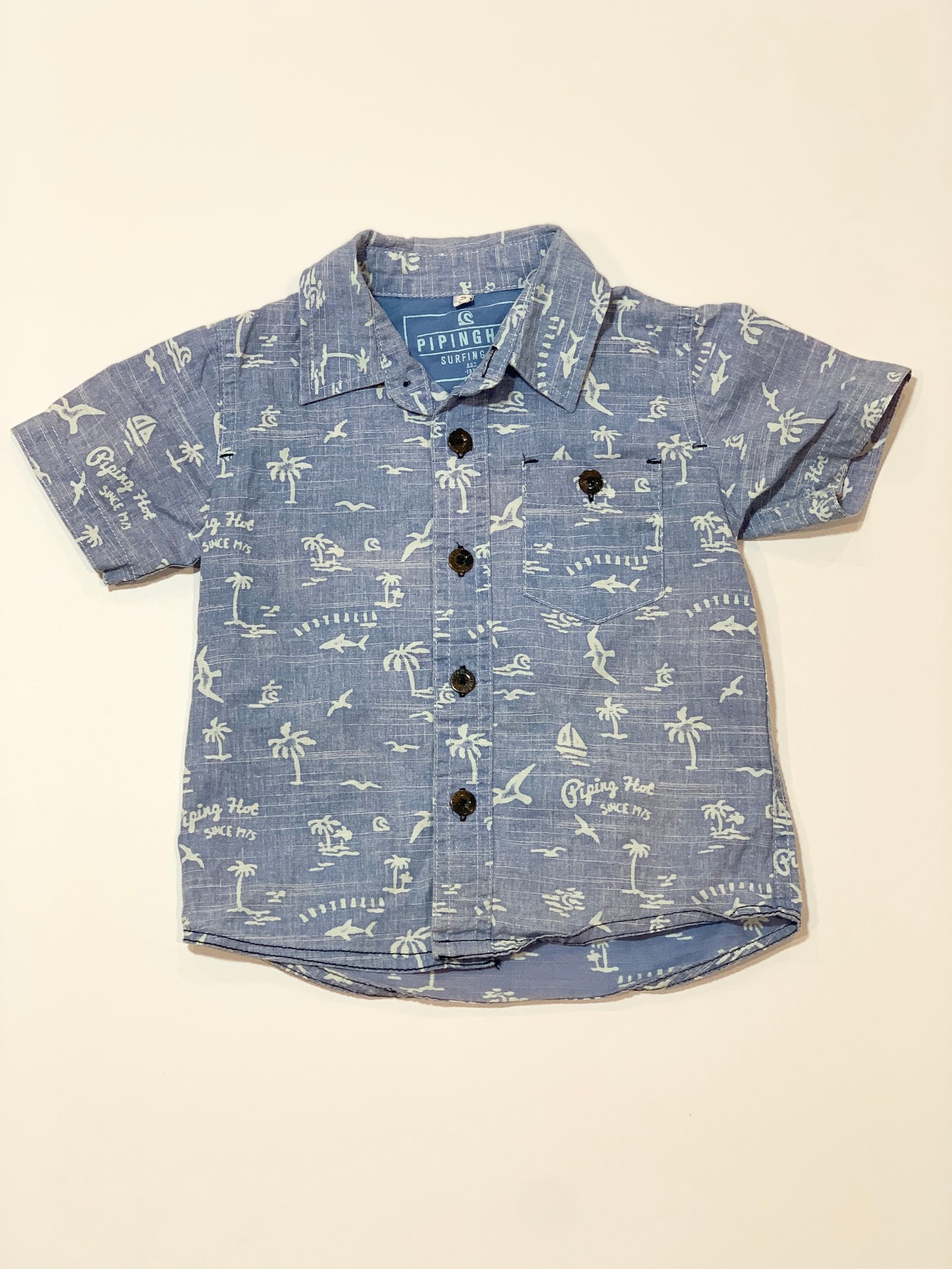 Blue shirt - Size 2