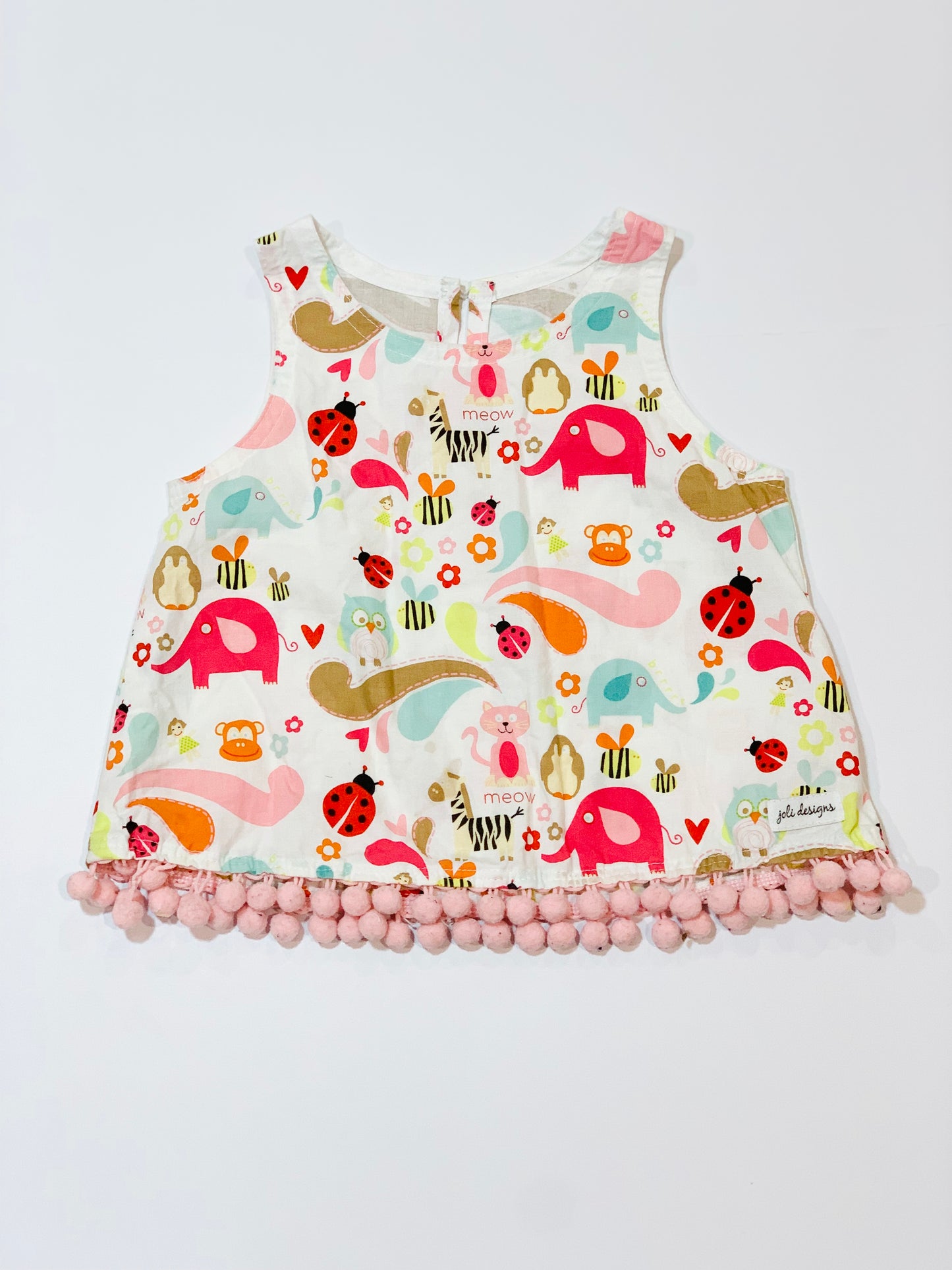 Pompom top - Size 2