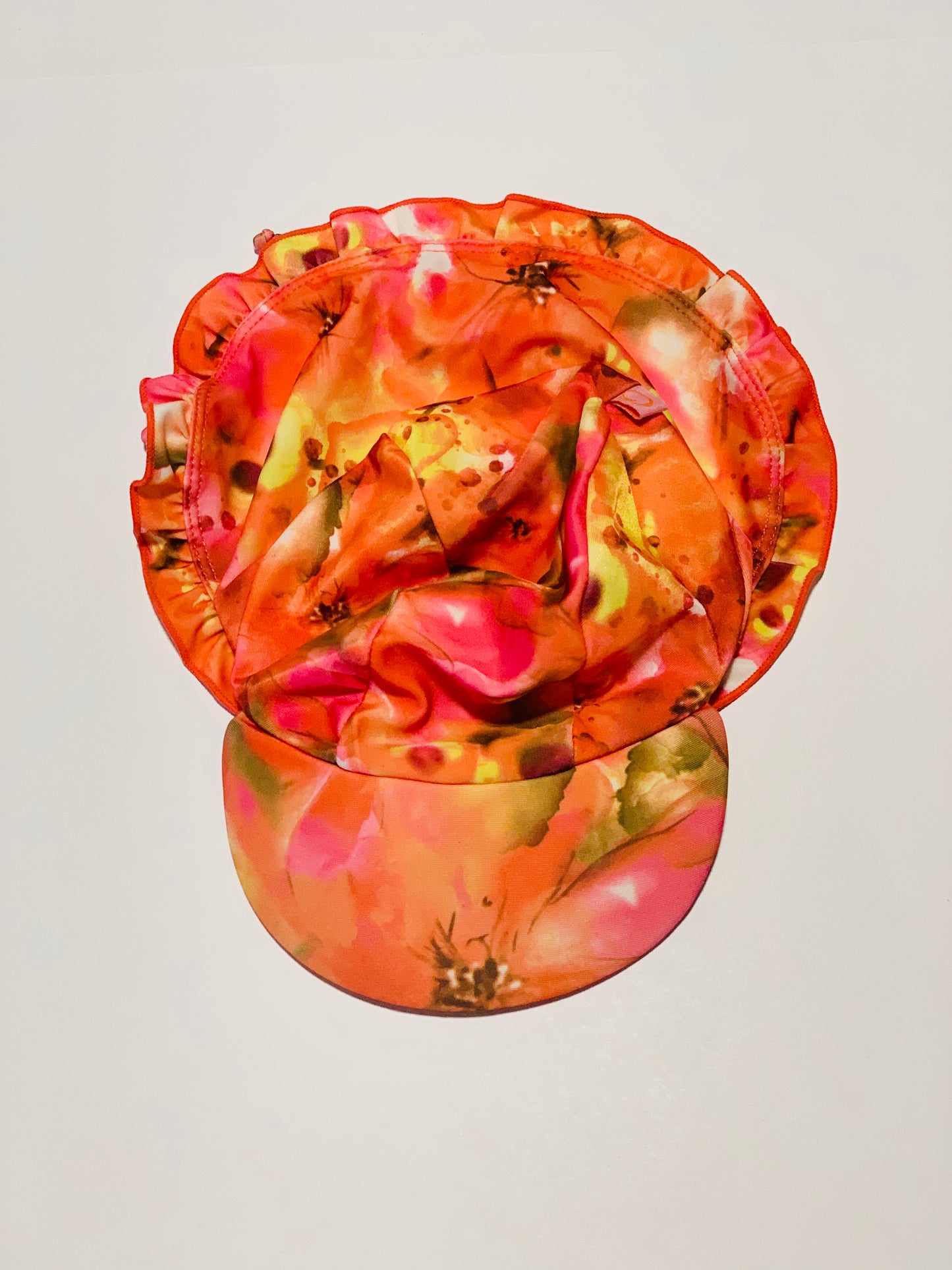 Floral swim hat - Size 0-3 months