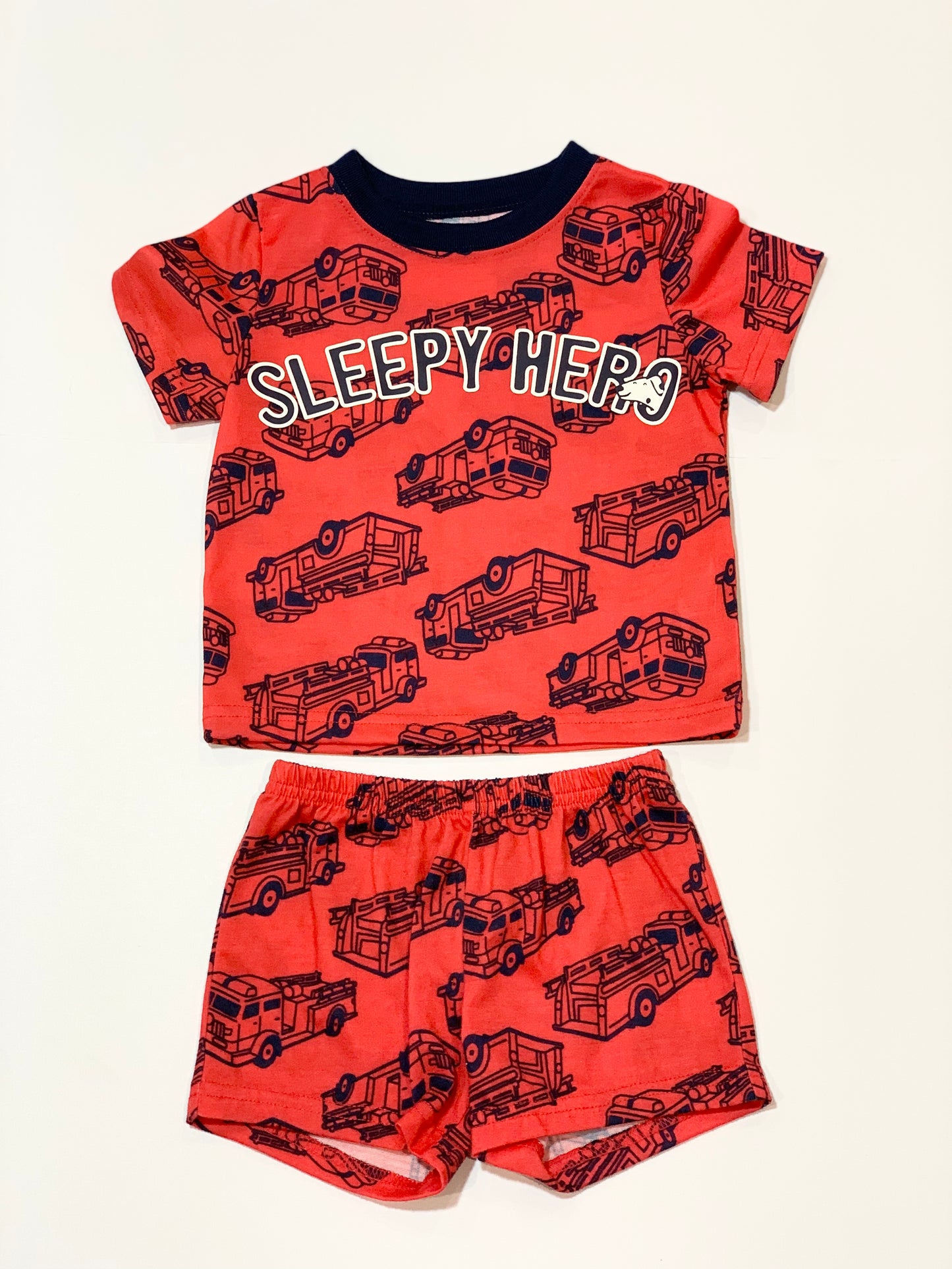 Fire truck pyjamas - Size 12 months
