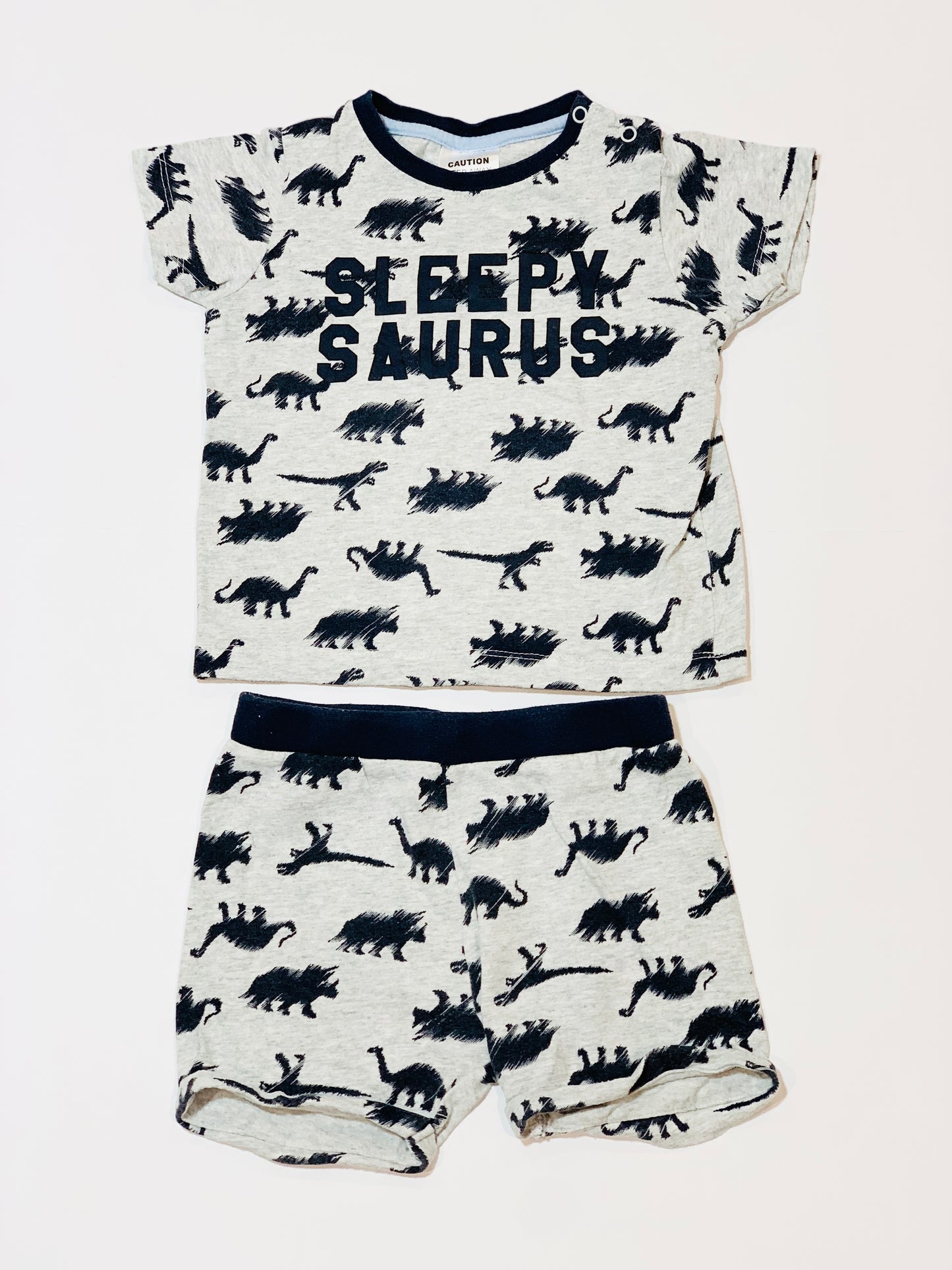 Sleepy Saurus pyjamas - Size 1