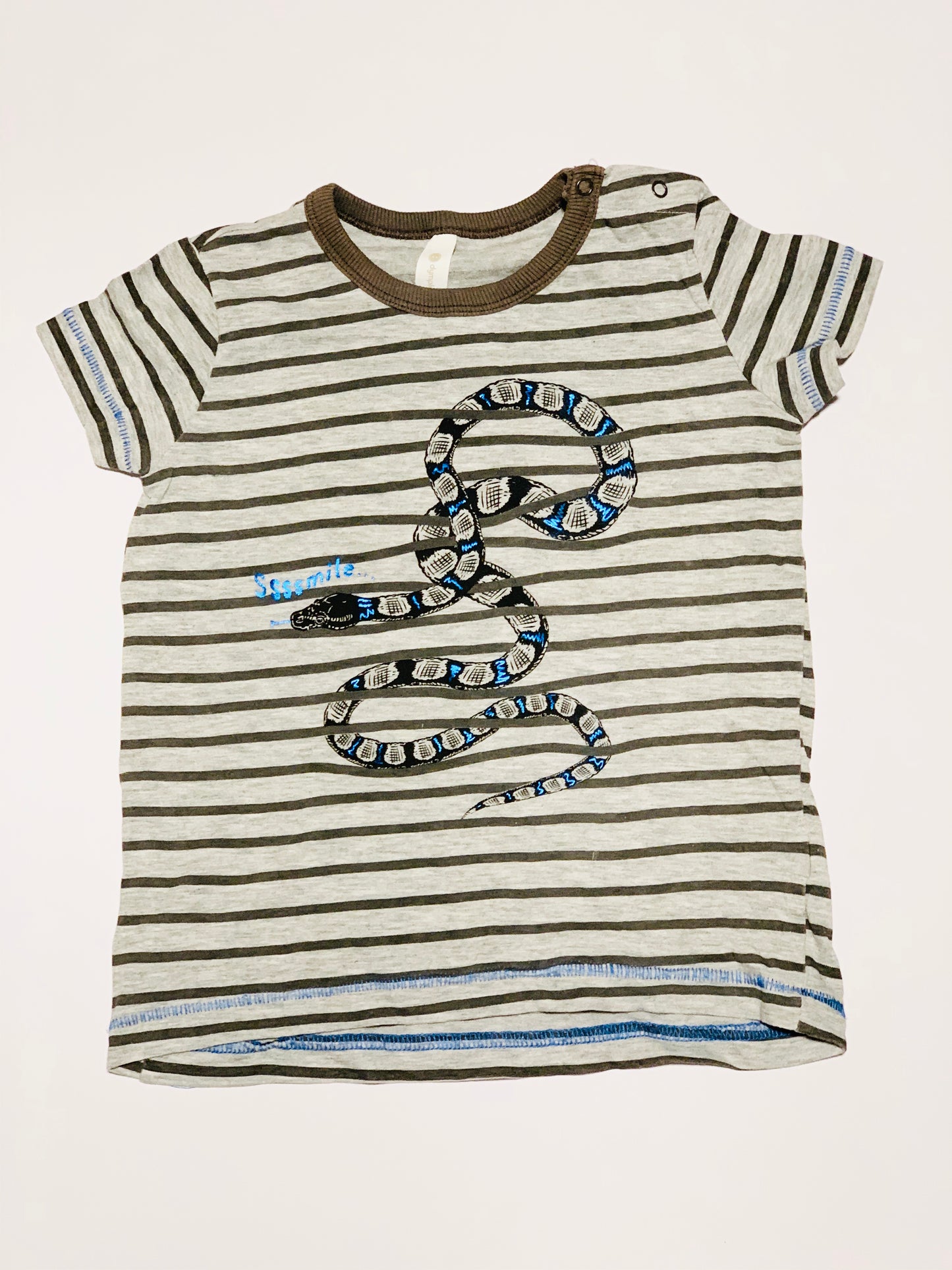 Striped snake tee - Size 2